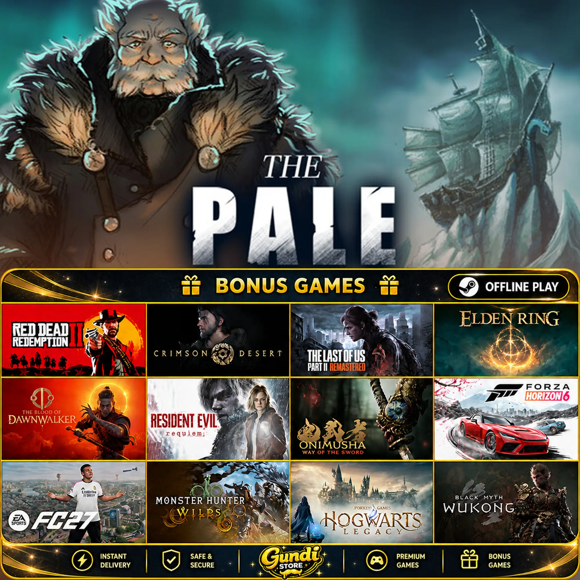 [AUTO CODE] - The Pale Beyond + BONUS GAME