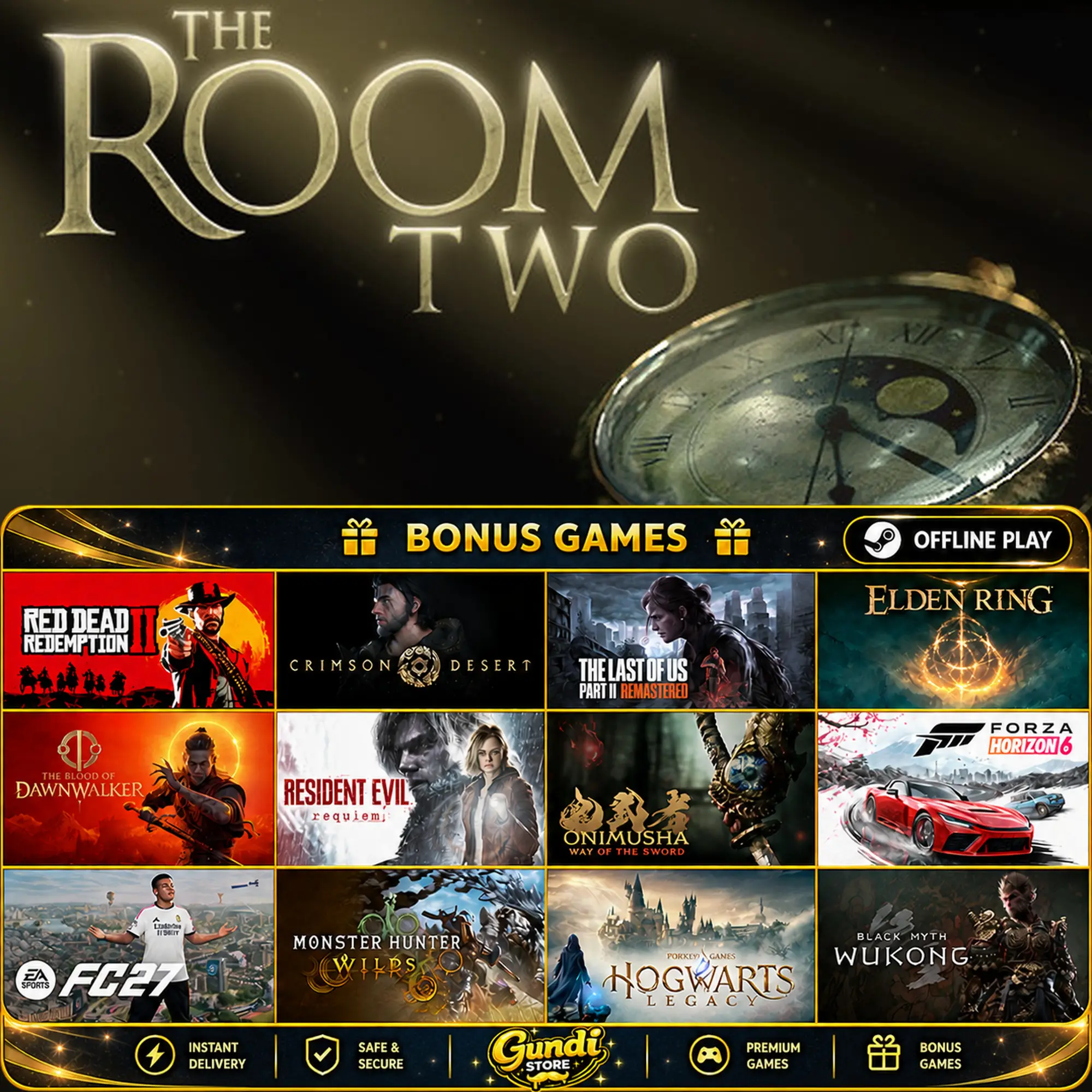 [AUTO CODE] - The Room Two + BONUS GAME