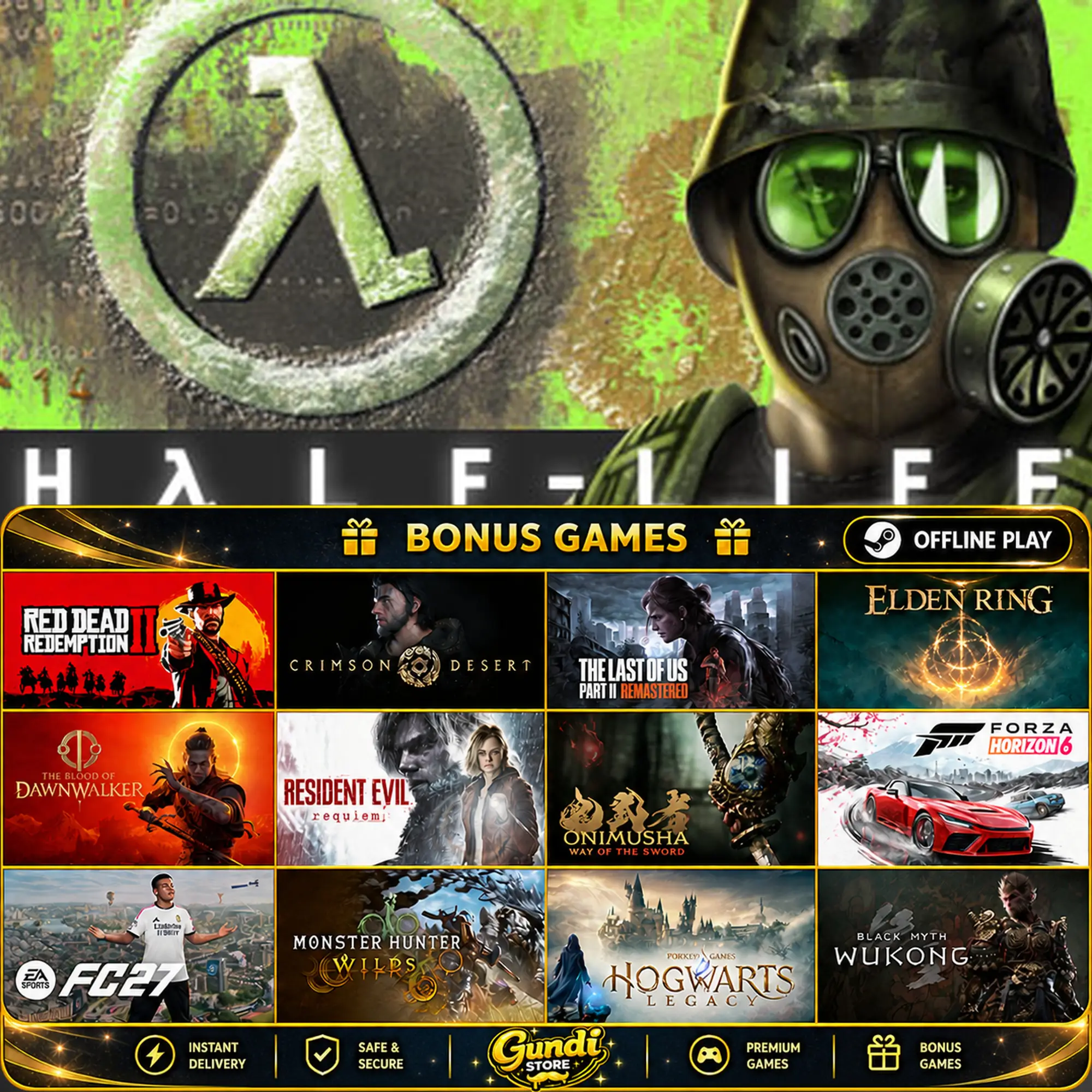[AUTO CODE] - Half-Life_ Opposing Force + BONUS GAME