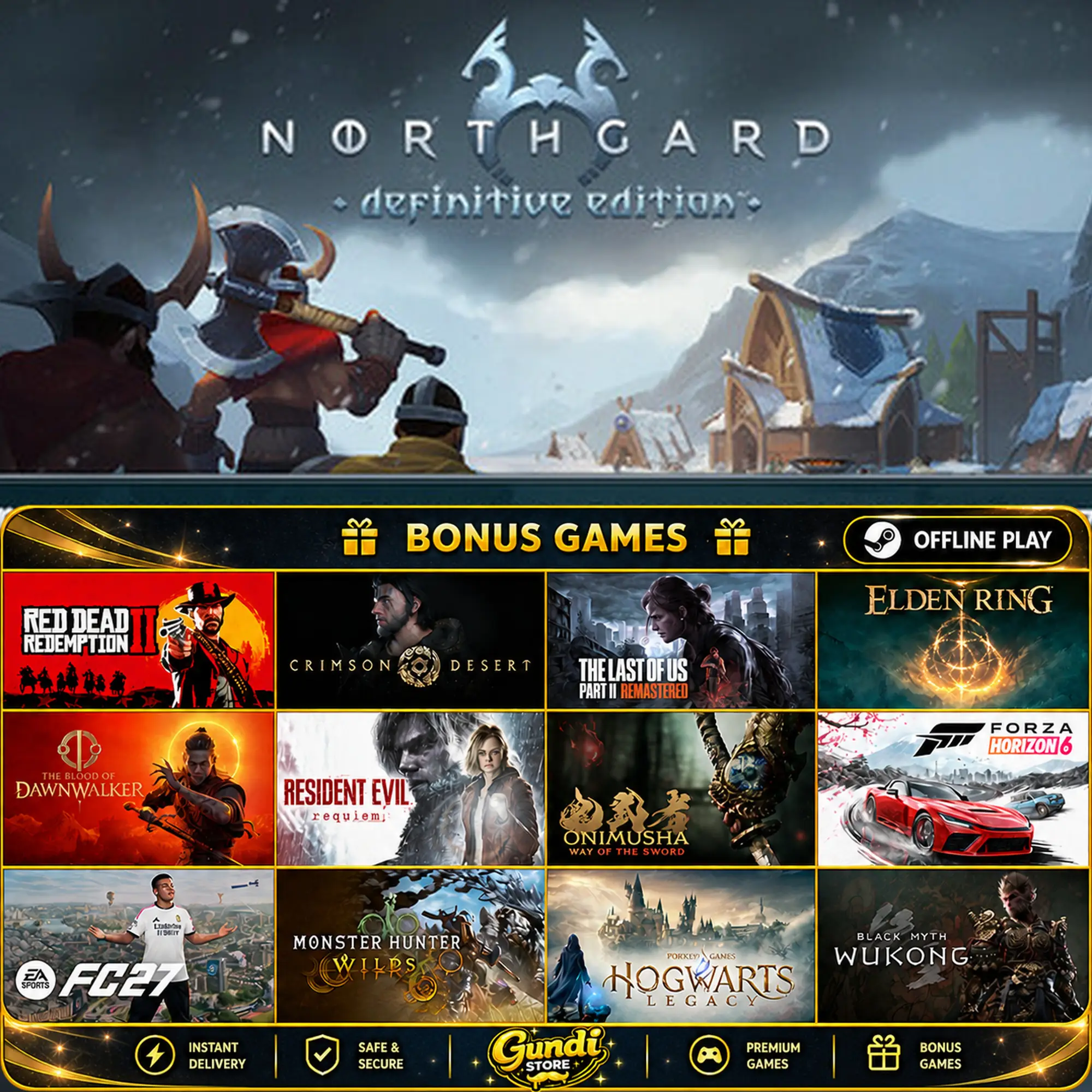 [AUTO CODE] - Northgard_ Definitive Edition + BONUS GAME