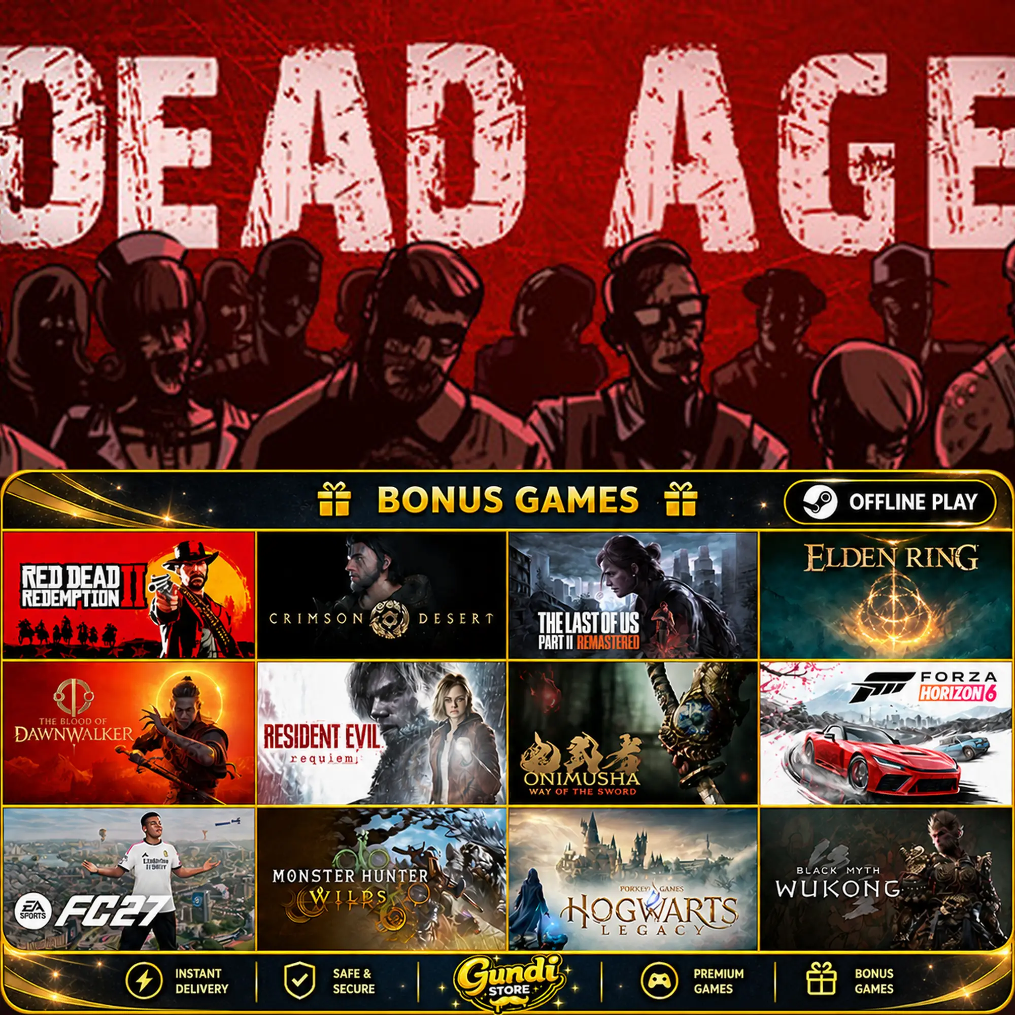 [AUTO CODE] - Dead Age + BONUS GAME