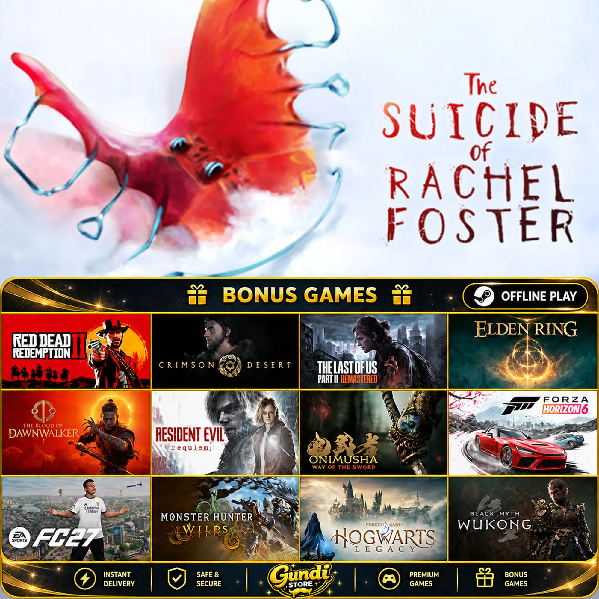 [AUTO CODE] - The Suicide of Rachel Foster + BONUS GAME