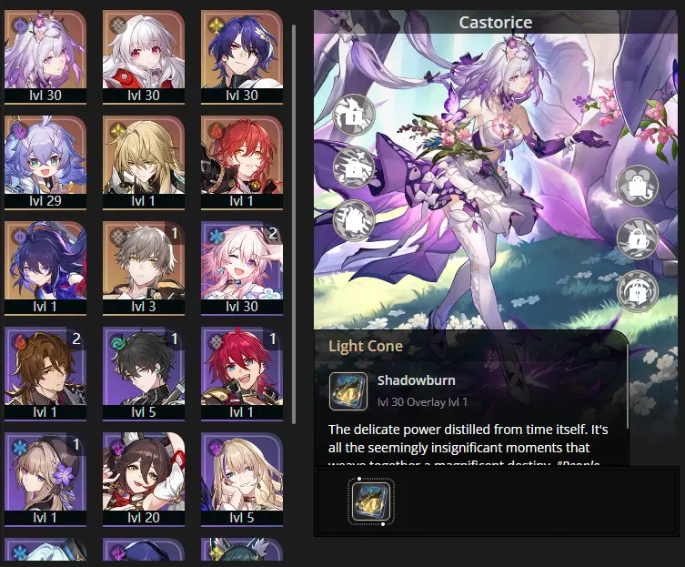 EU - Trailblaze Level: 18 - 21 CHARACTERS - Castorice - Clara - Dr. Ratio - Bailu - Luocha - Himeko - Seele