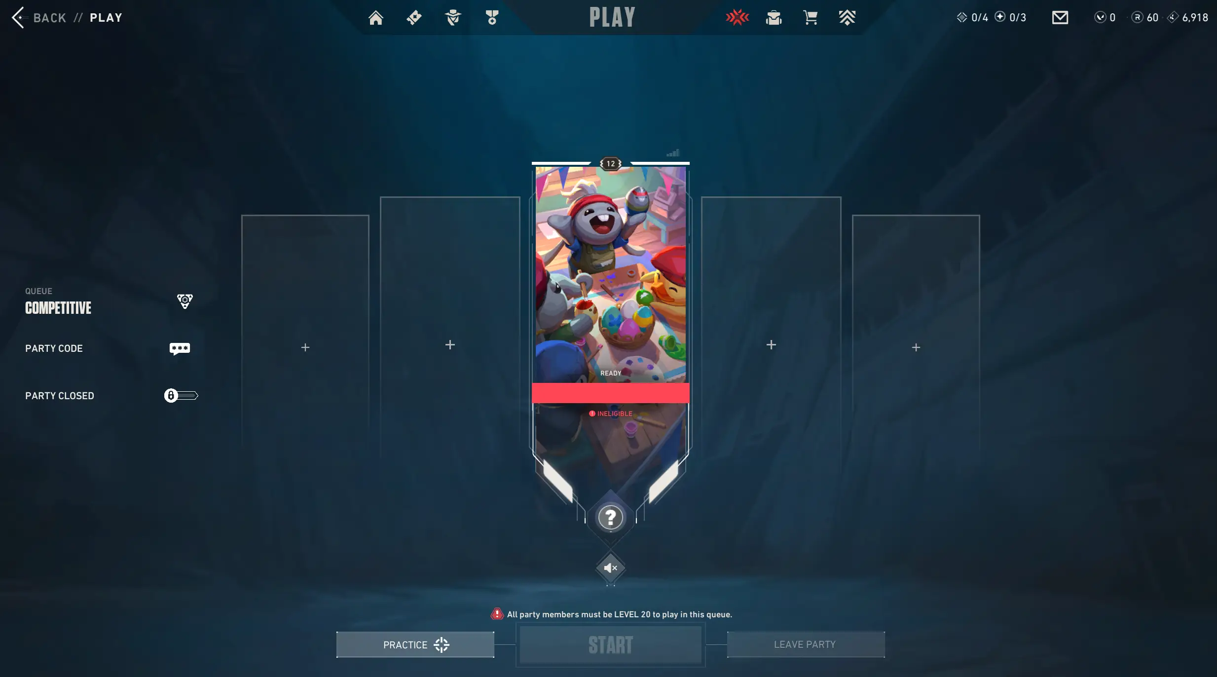 7 Agents - Not Ranked Ready - 12 LVL - Full Acces