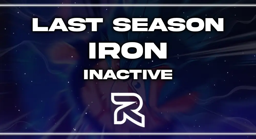 LAST SEASON IRON