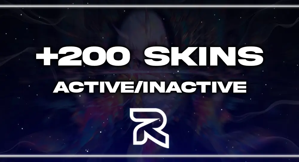 League of Legends +200 SKINS