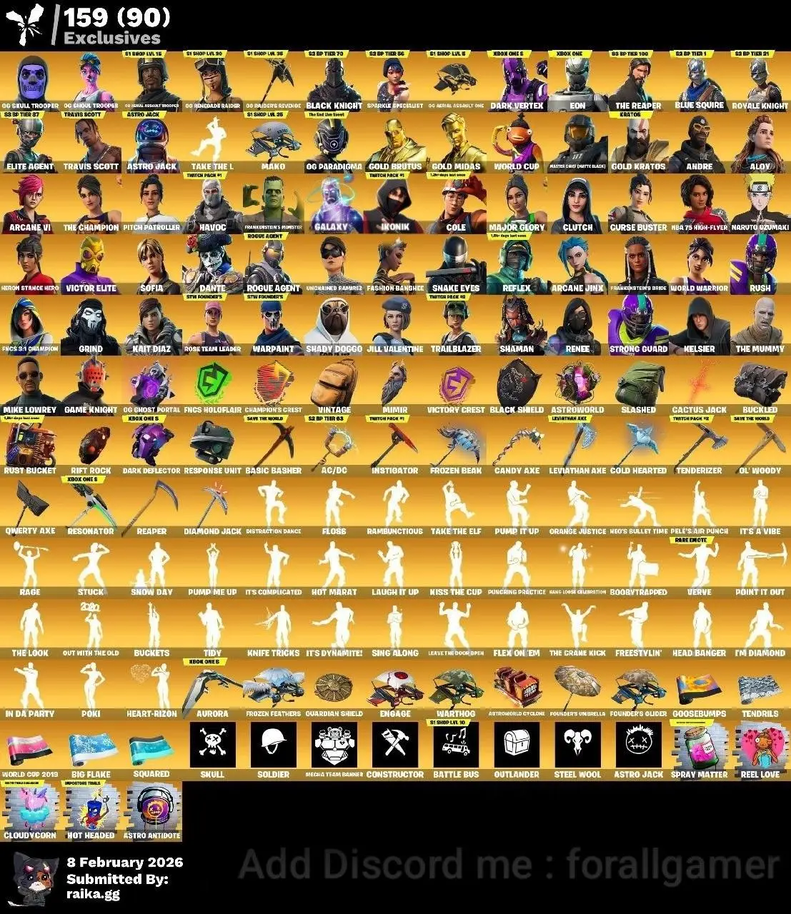 Skins 1071 Quad Og Raiders Ikonik Galaxy Exclusives 1071 skins Og Renegade Og Ghoul OG Skull Og Aerial Og Raiders Og AA1 Black Knight Uzimaki Naruto