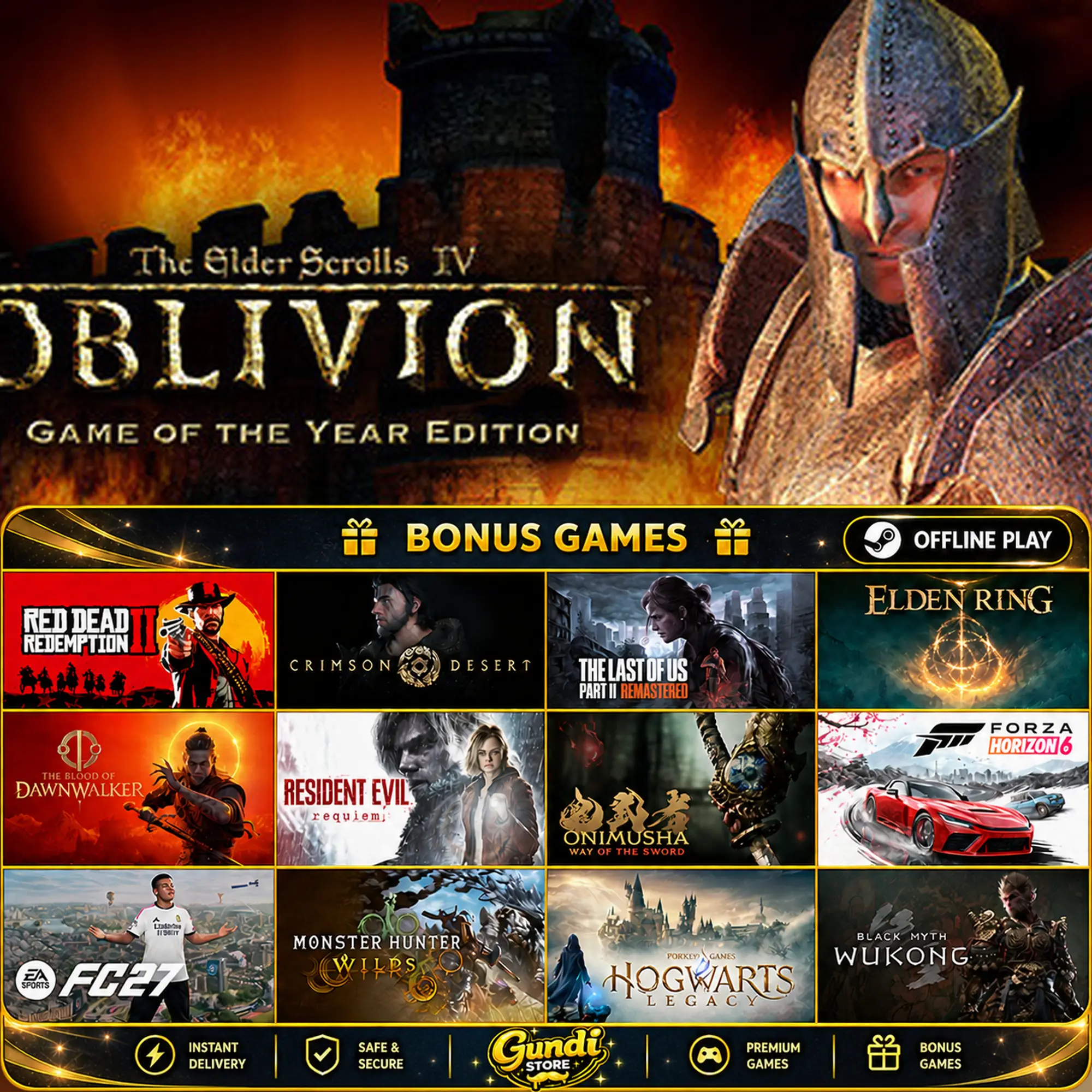 [AUTO CODE] - The Elder Scrolls IV_ Oblivion Game of the Year Edition + BONUS GAME