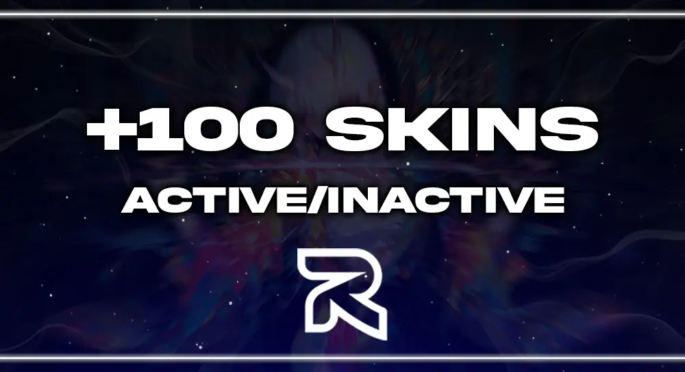 +100 SKINS