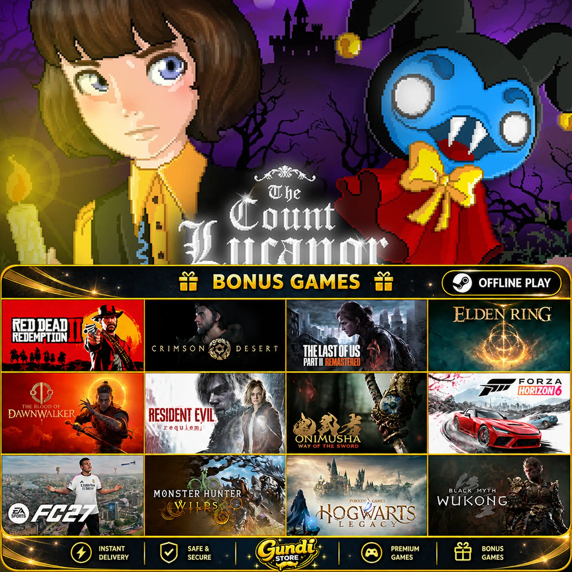 [AUTO CODE] - The Count Lucanor + BONUS GAME