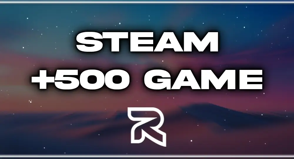 Steam +500 GAMES | RANDOM ACCOUNT