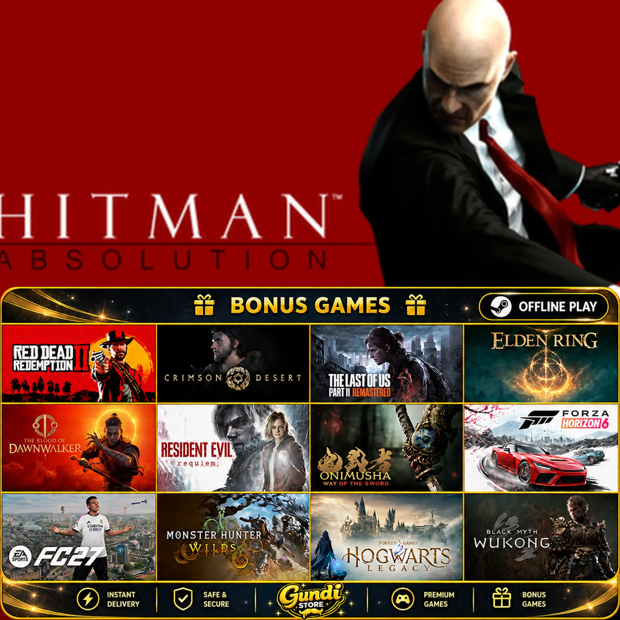 [AUTO CODE] - Hitman_ Absolution™ + BONUS GAME