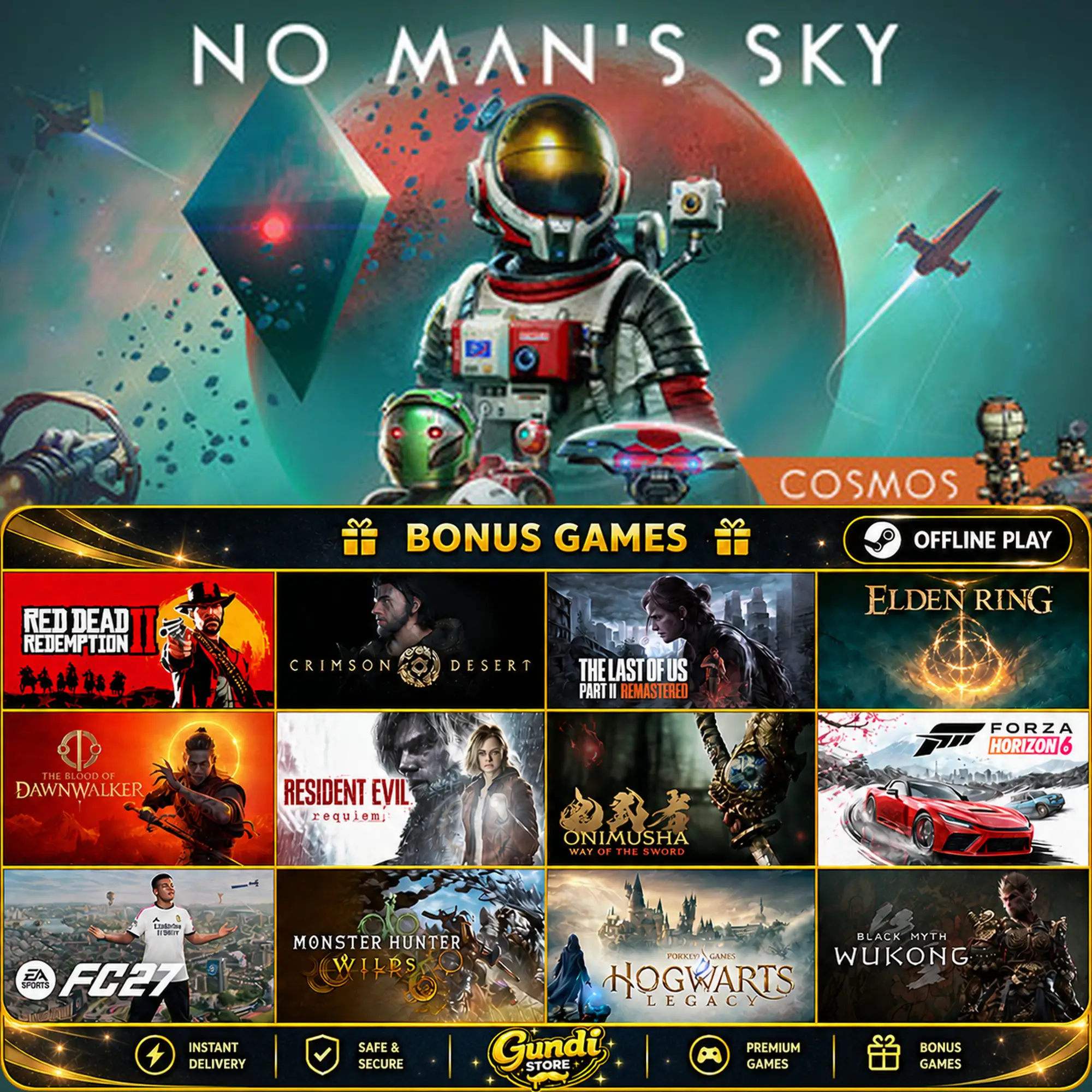 [AUTO CODE] - No Man's Sky + BONUS GAME