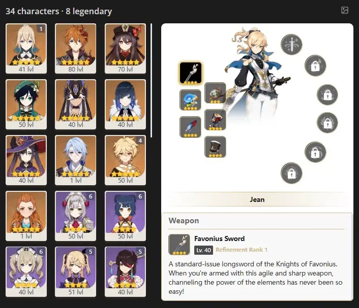 ASIA- AR:45- 34 CHARACTERS [ 9- 5 STARS CHARACTERS ]