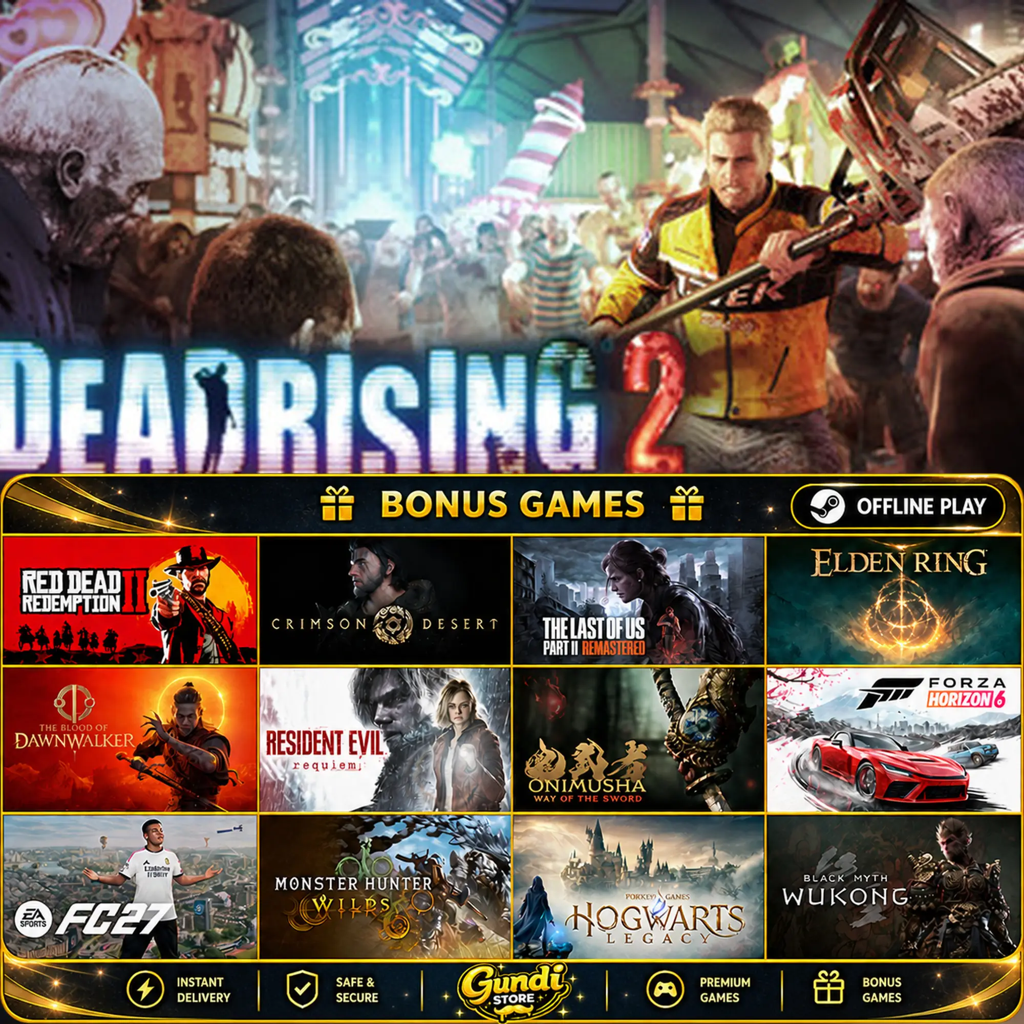 [AUTO CODE] - Dead Rising 2 + BONUS GAME