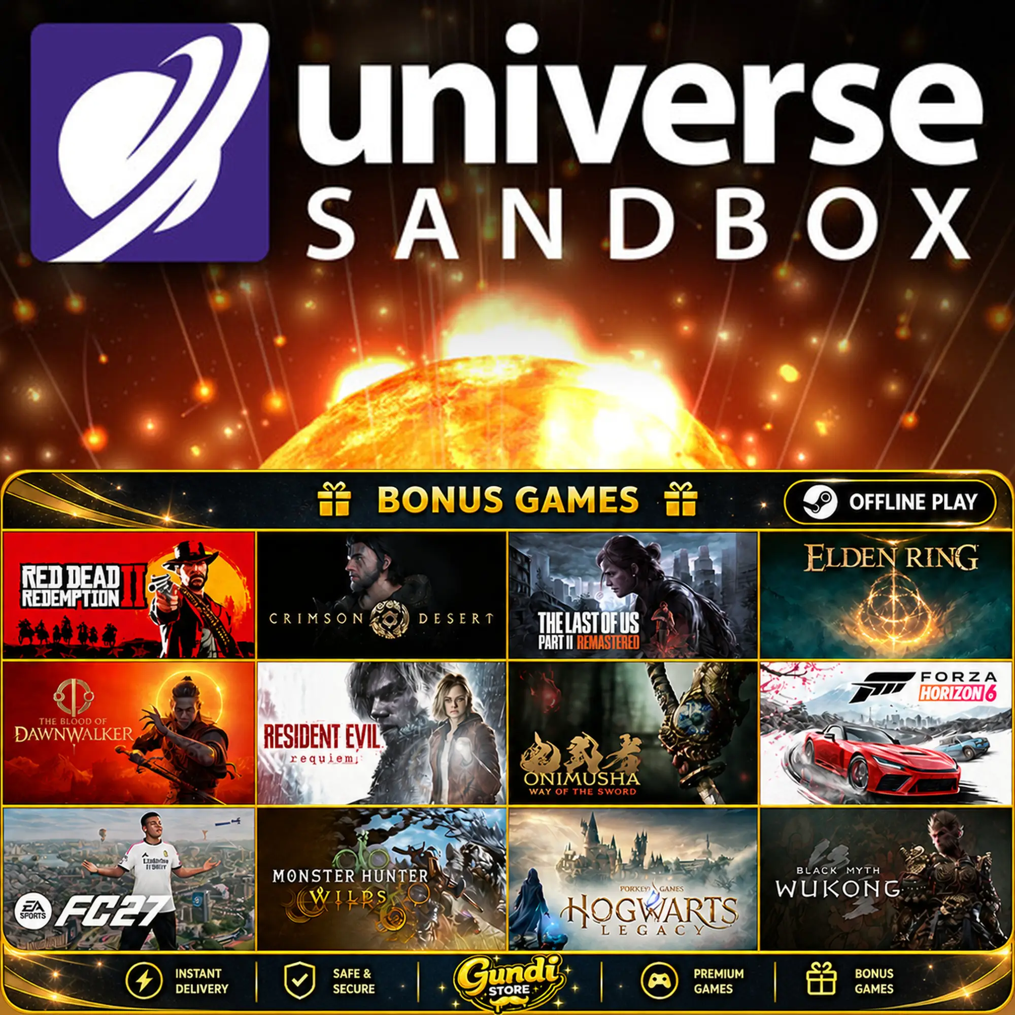 [AUTO CODE] - Universe Sandbox + BONUS GAME