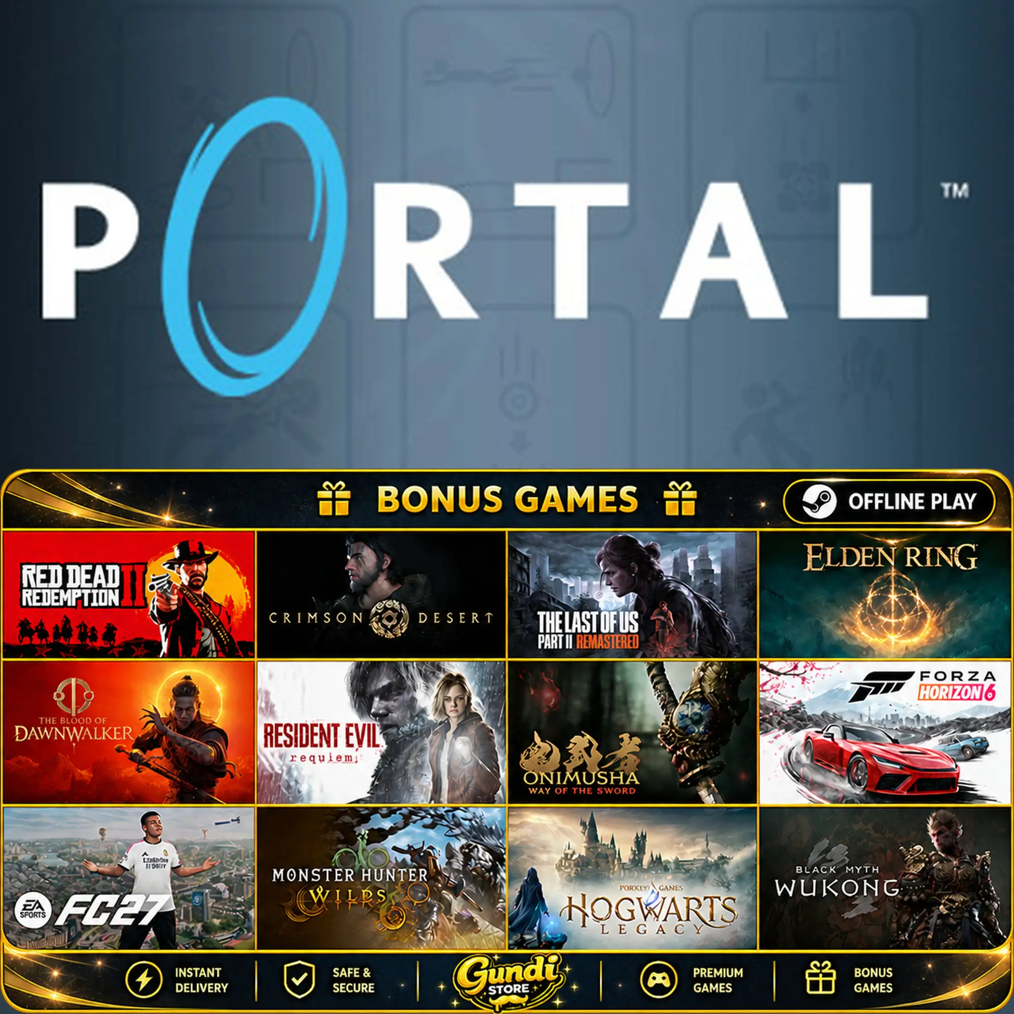 [AUTO CODE] - Portal + BONUS GAME