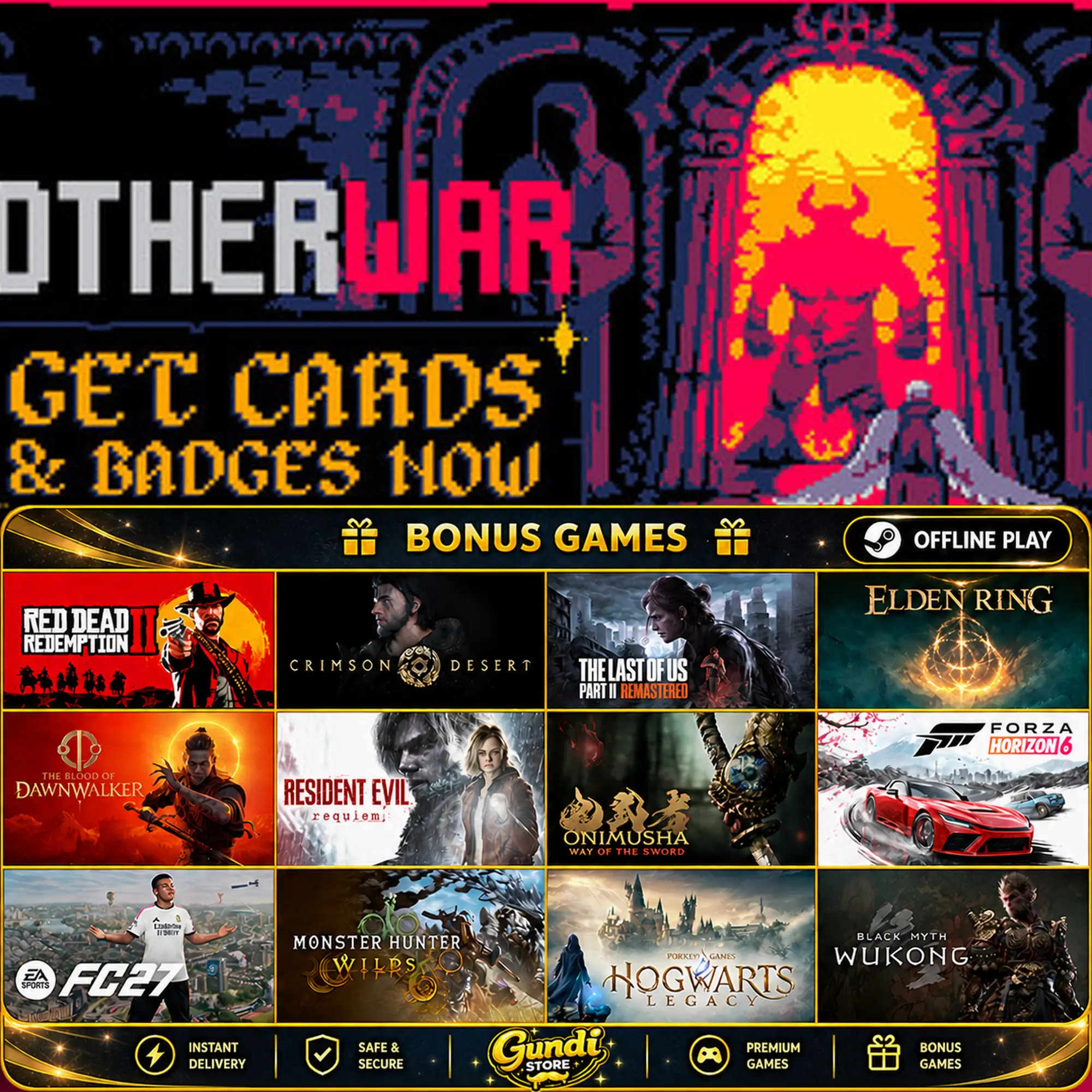 [AUTO CODE] - Otherwar + BONUS GAME