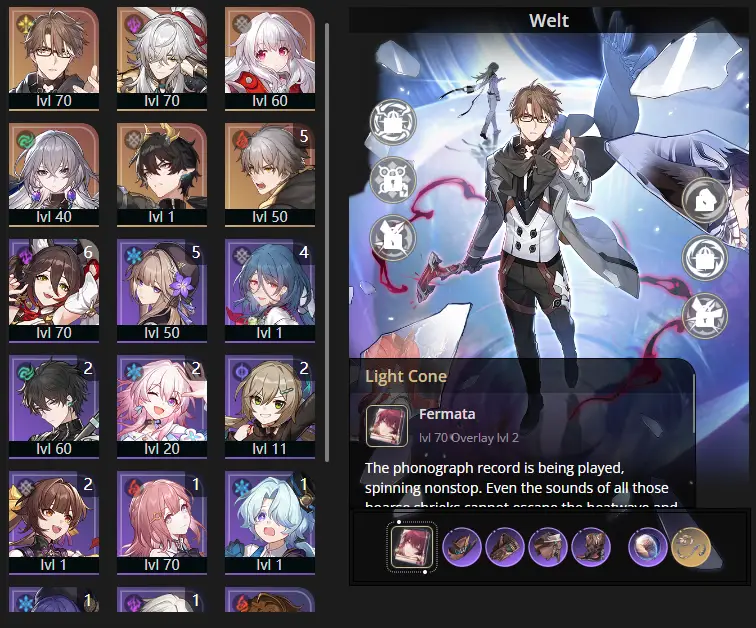 EU - Trailblaze Level: 53 - 21 CHARACTERS - Welt - Jing Yuan - Clara - Bronya - Dan Heng • Permansor Terrae