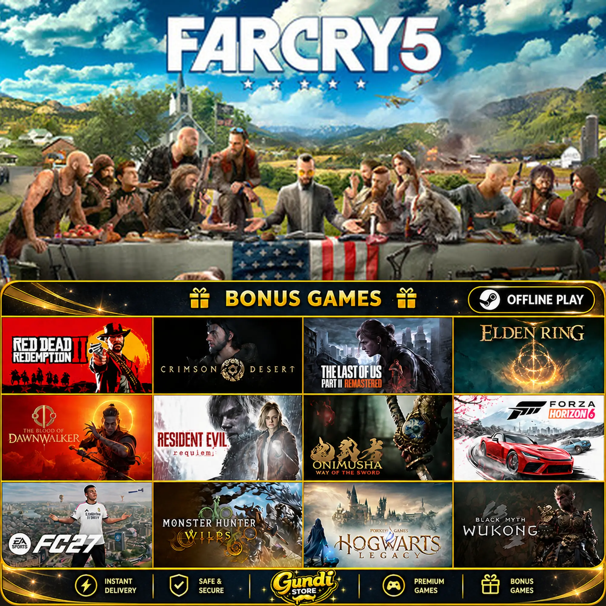 [AUTO CODE] - Far Cry 5 + BONUS GAME