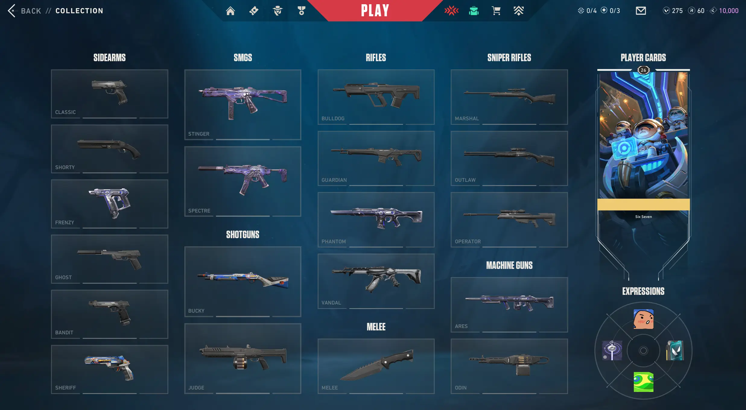 9 Agents - 11 Skins - Silver 3 - 26 LVL - Full Acces