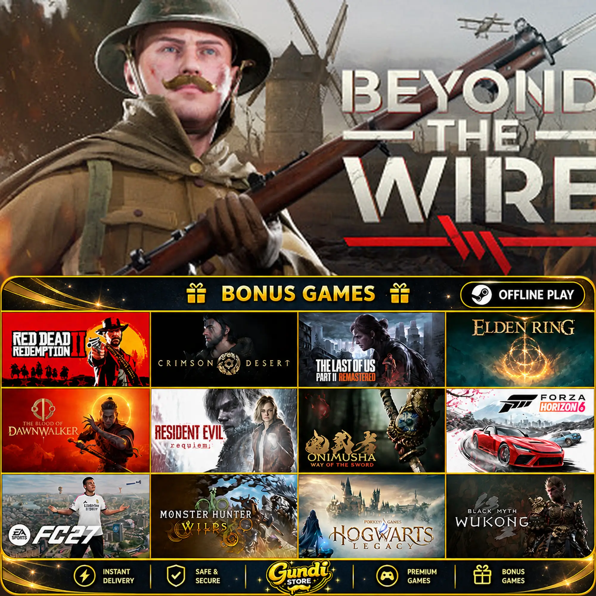 [AUTO CODE] - Beyond The Wire + BONUS GAME