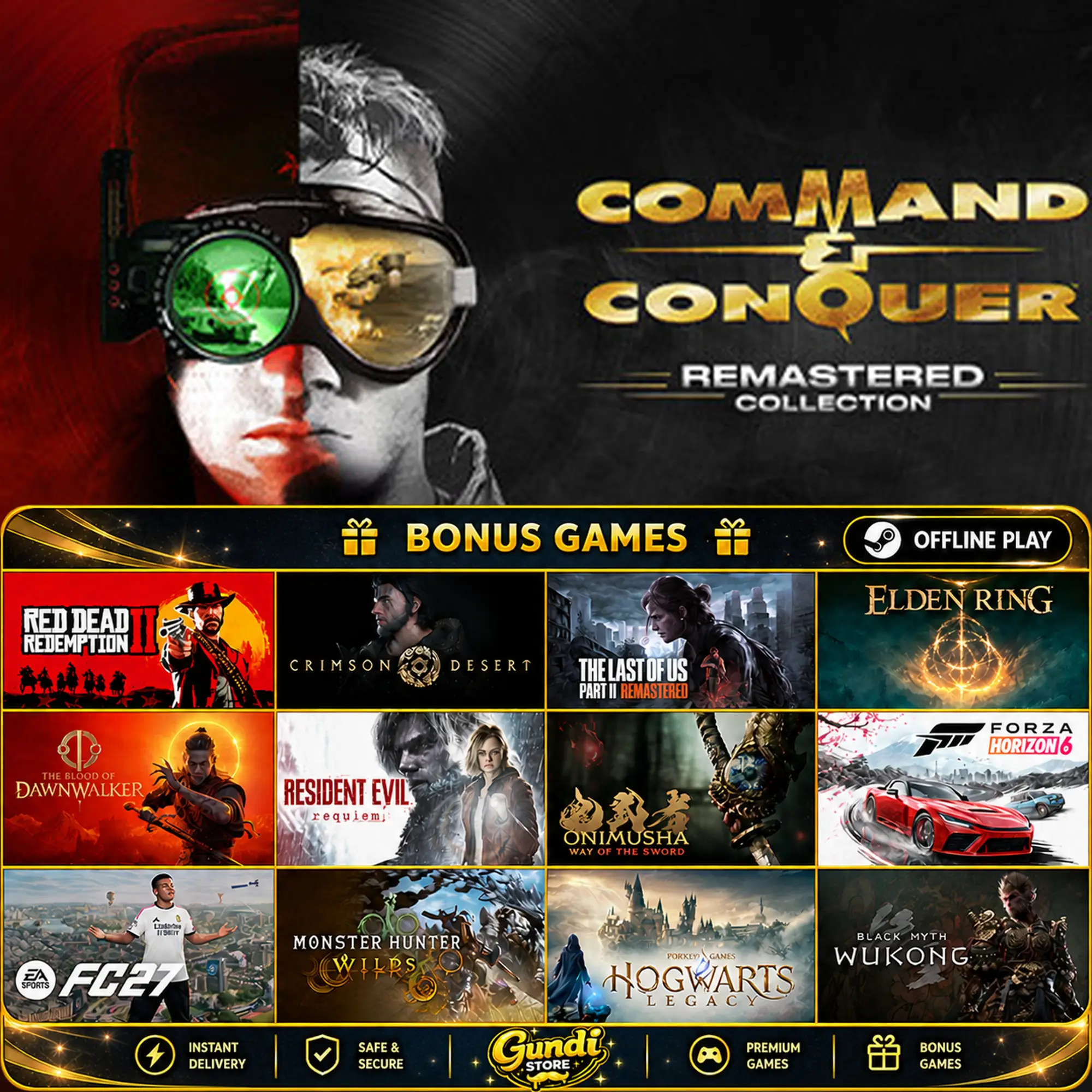 [AUTO CODE] - Command & Conquer™ Remastered Collection + BONUS GAME