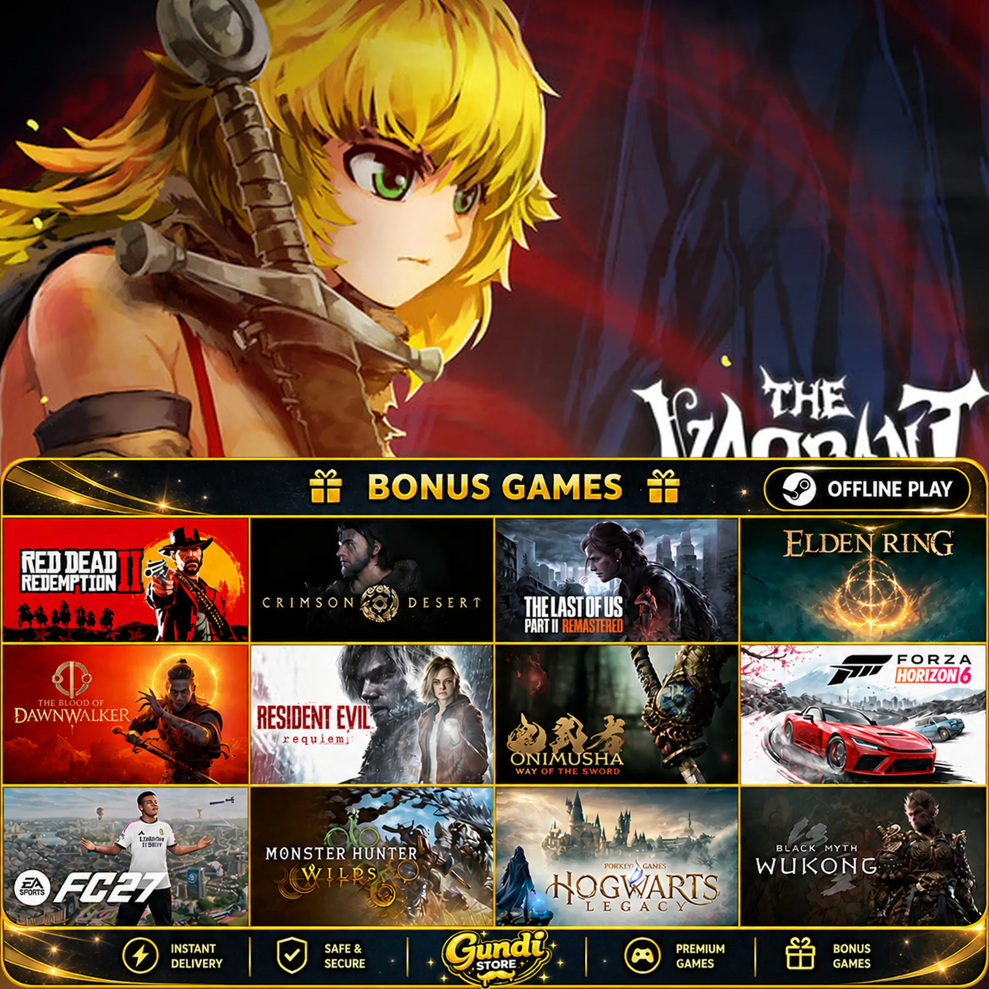 [AUTO CODE] - The Vagrant + BONUS GAME