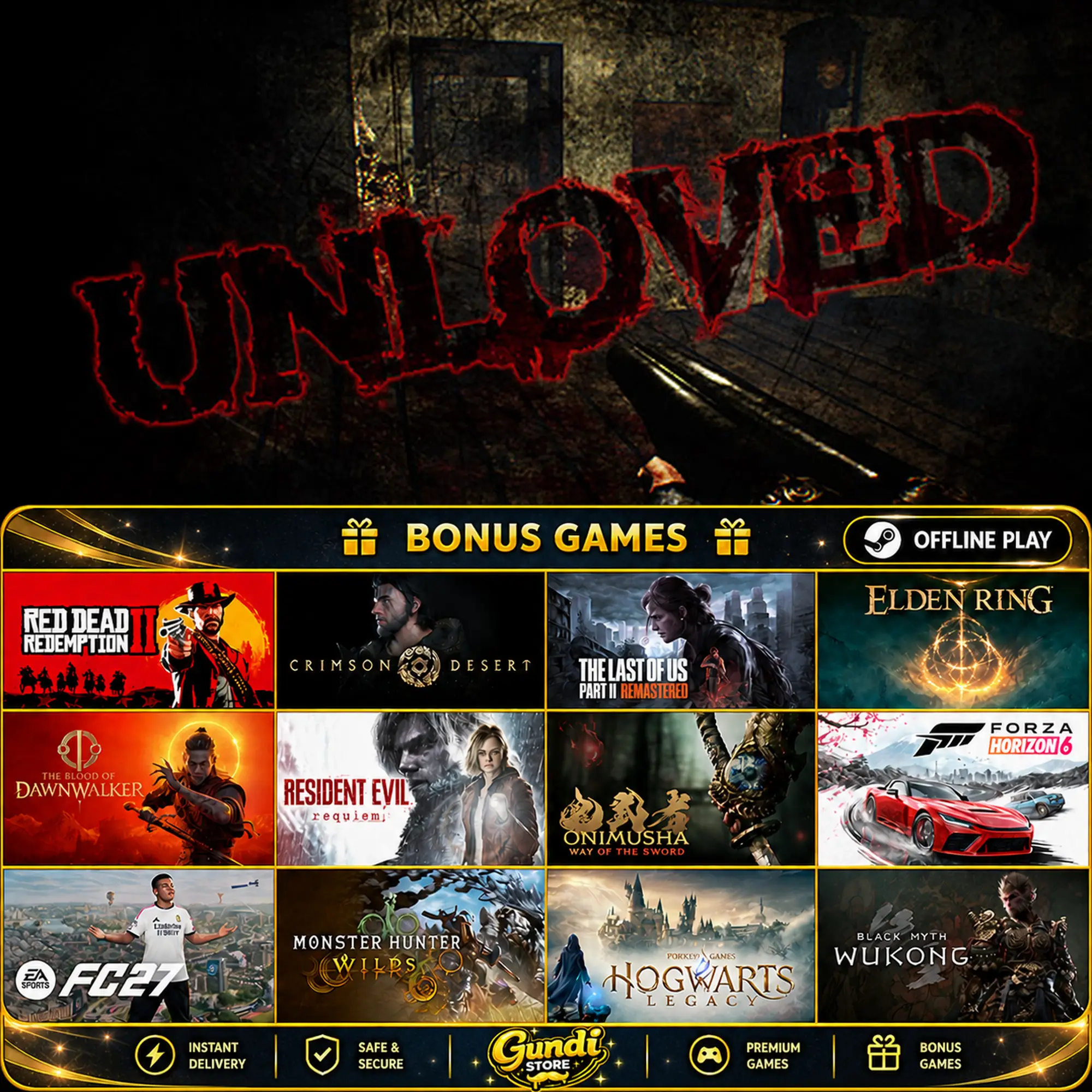 [AUTO CODE] - UNLOVED + BONUS GAME