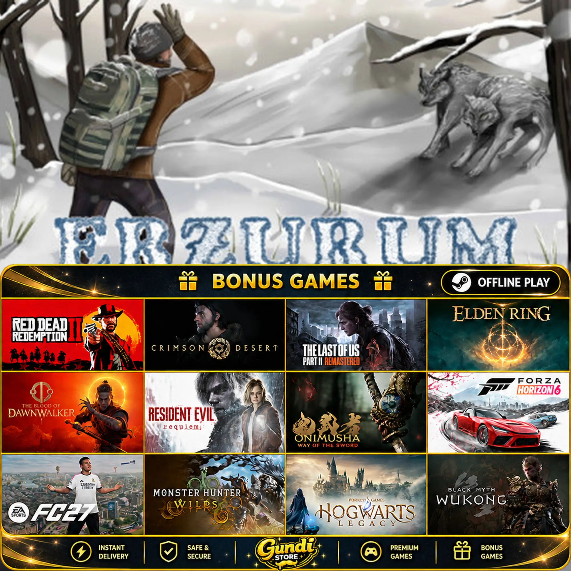 [AUTO CODE] - Erzurum + BONUS GAME