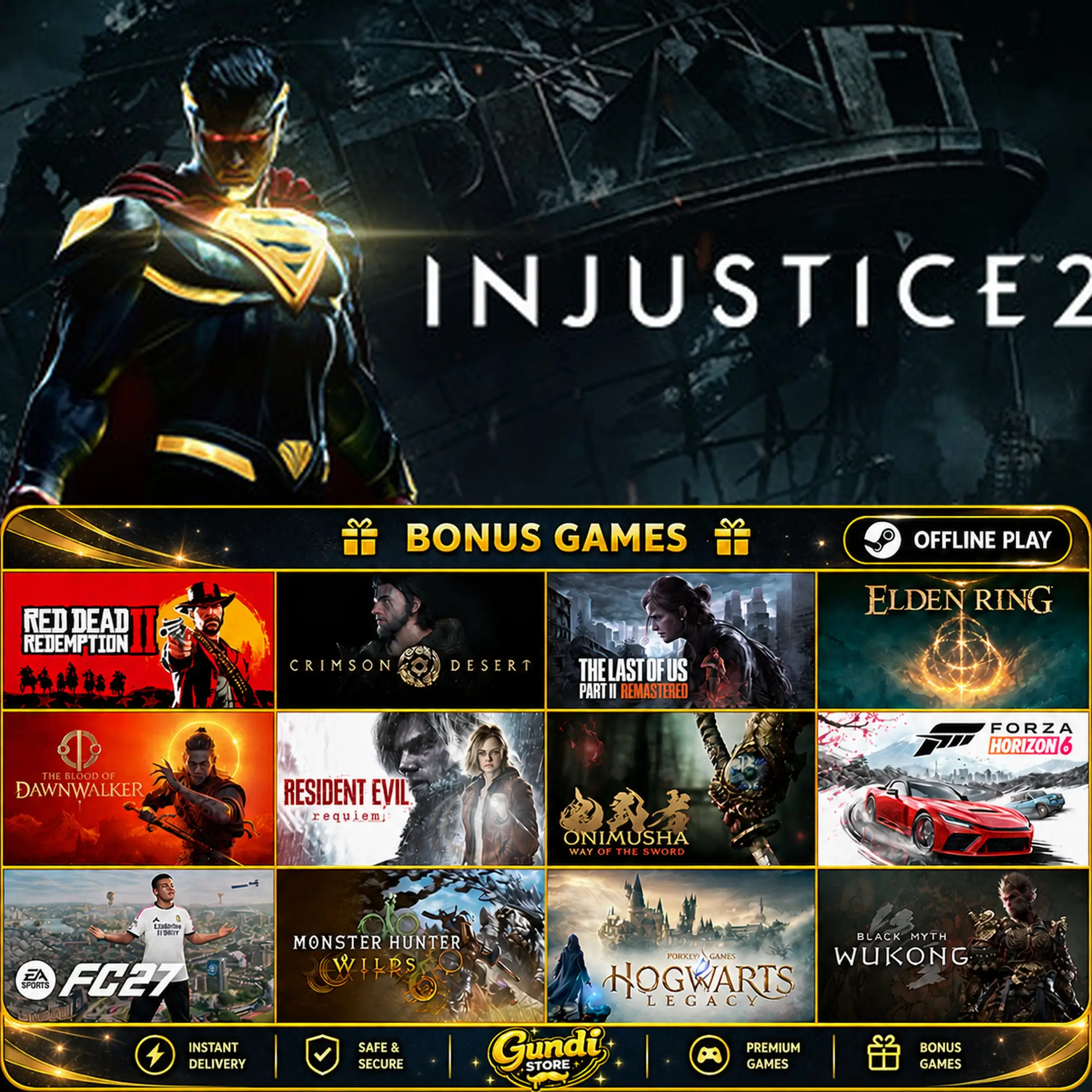 [AUTO CODE] - Injustice™ 2 + BONUS GAME