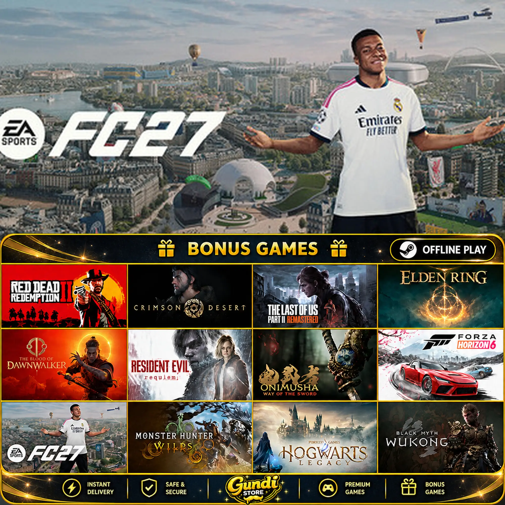 [AUTO CODE] - EA SPORTS FC™ 27 Ultimate Edition + BONUS GAME