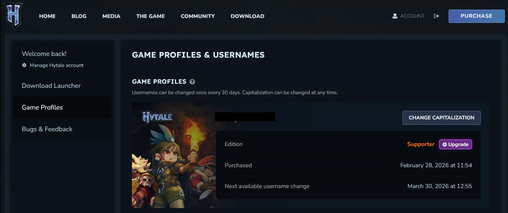 Hytale - Supporter Edition - Scavenger Set - Featherbound Set - Bannerlord Set - Full Access