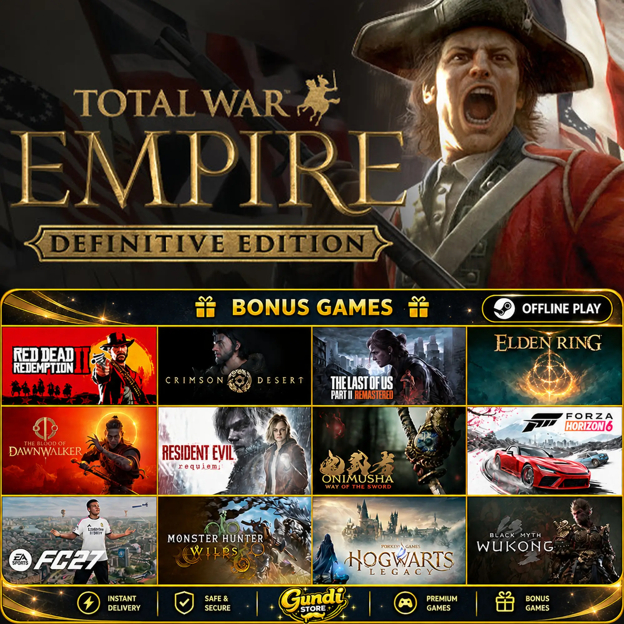 [AUTO CODE] - Total War_ EMPIRE - Definitive Edition + BONUS GAME
