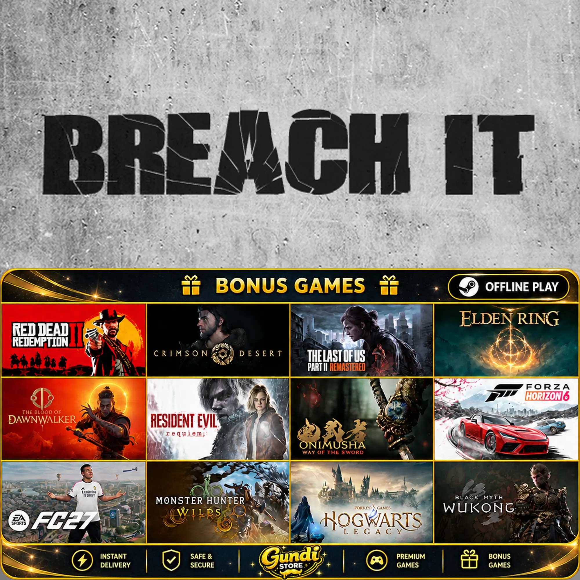 [AUTO CODE] - BREACH IT + BONUS GAME