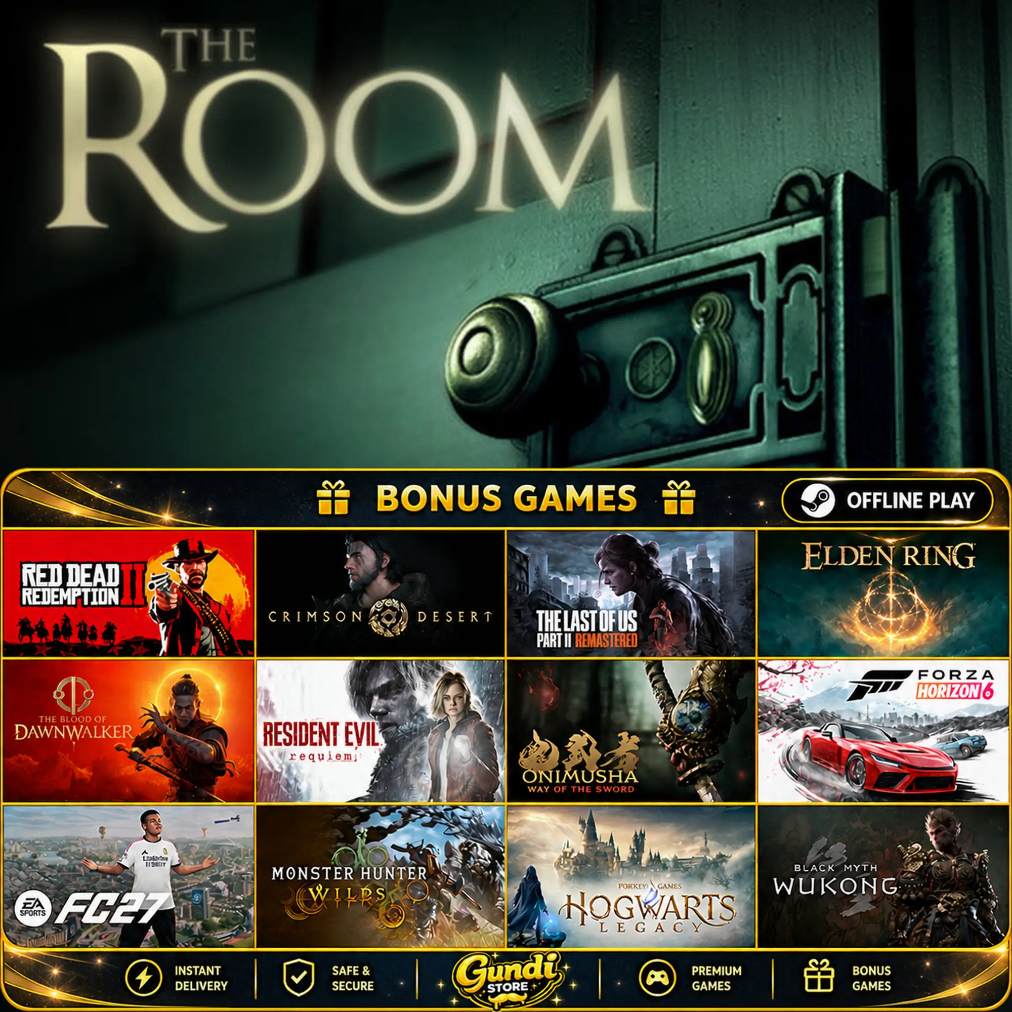 [AUTO CODE] - The Room + BONUS GAME