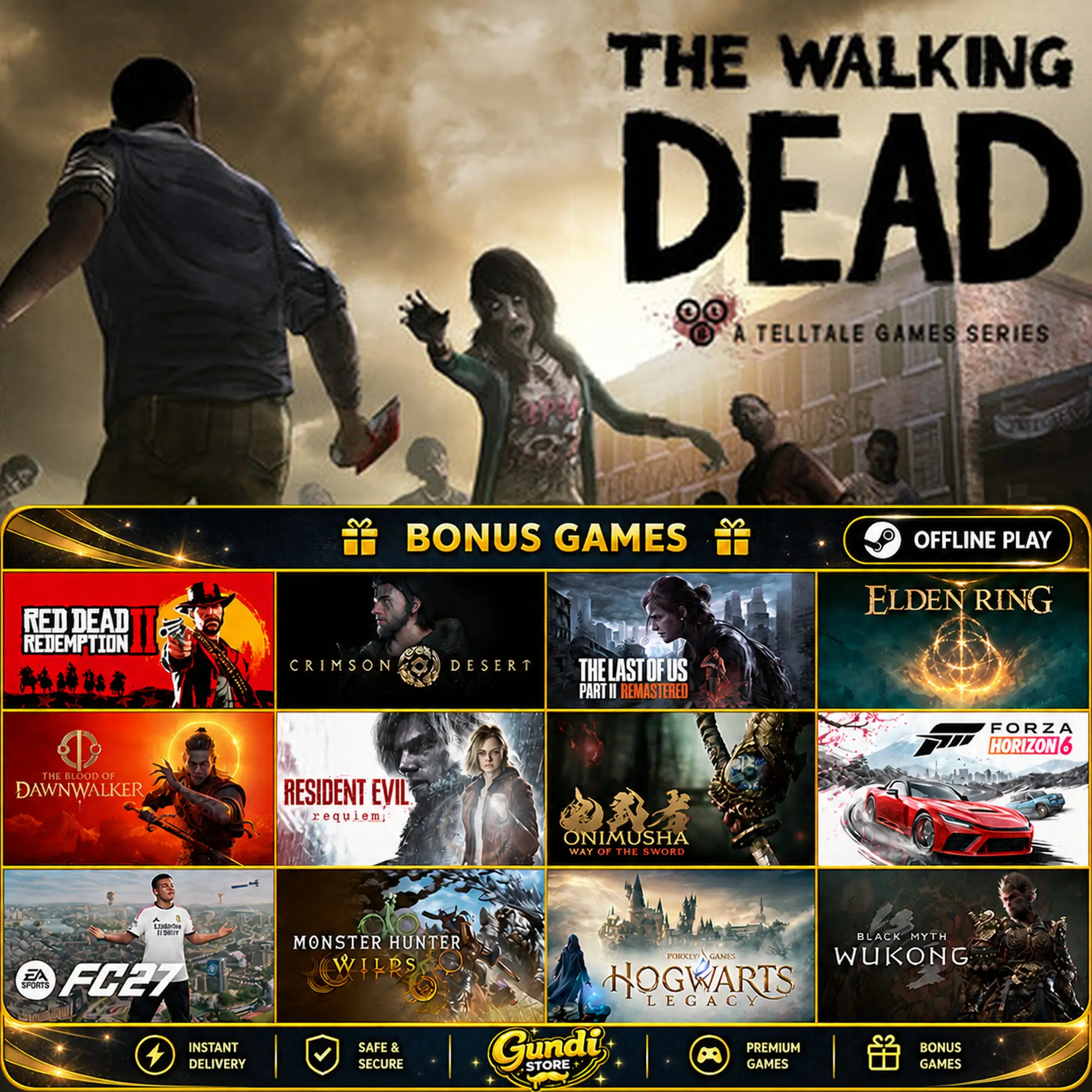 [AUTO CODE] - The Walking Dead + BONUS GAME