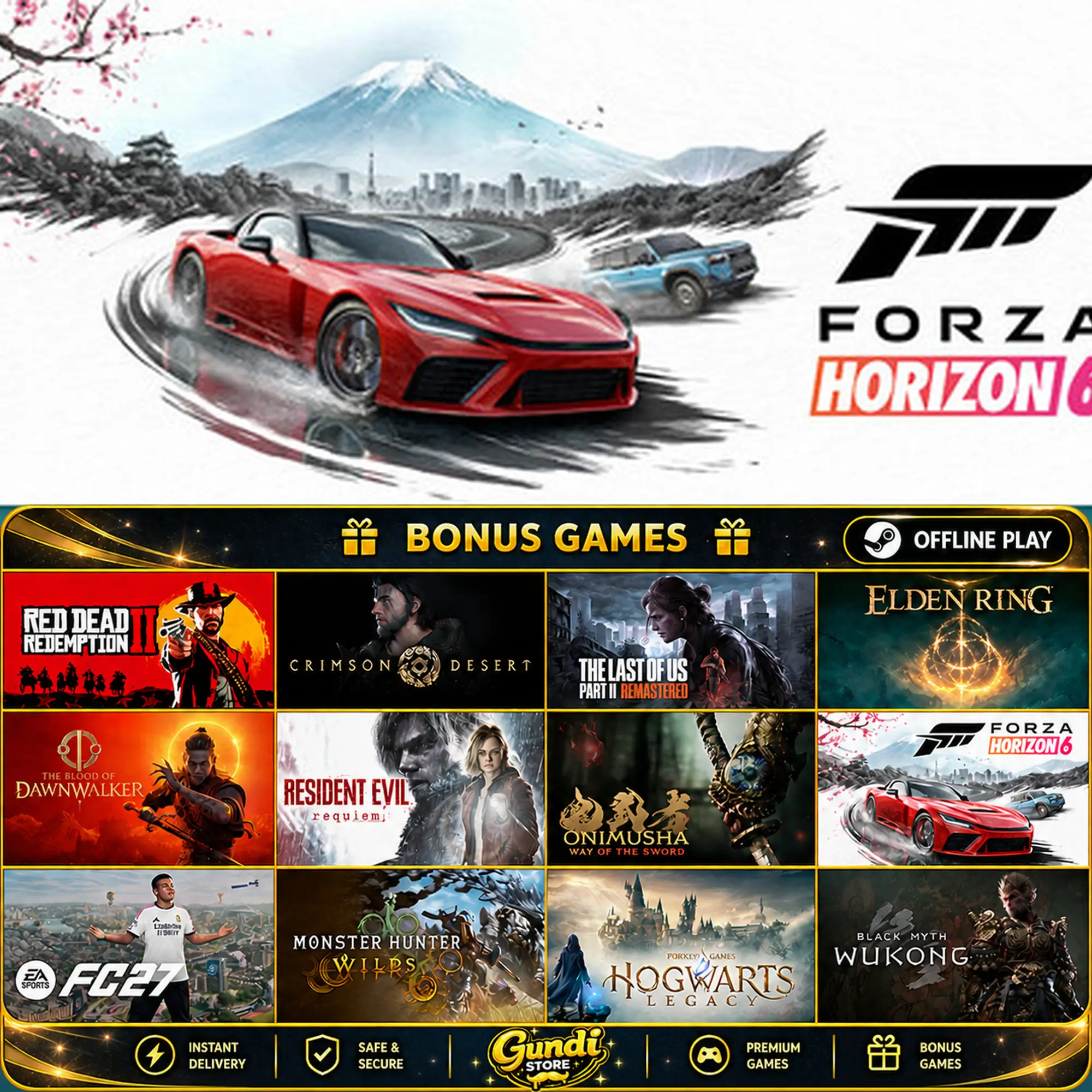 [AUTO CODE] - Forza Horizon 6 + BONUS GAME