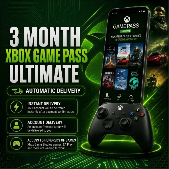 Xbox Game Pass Ultimate 3 Month - PC Account
