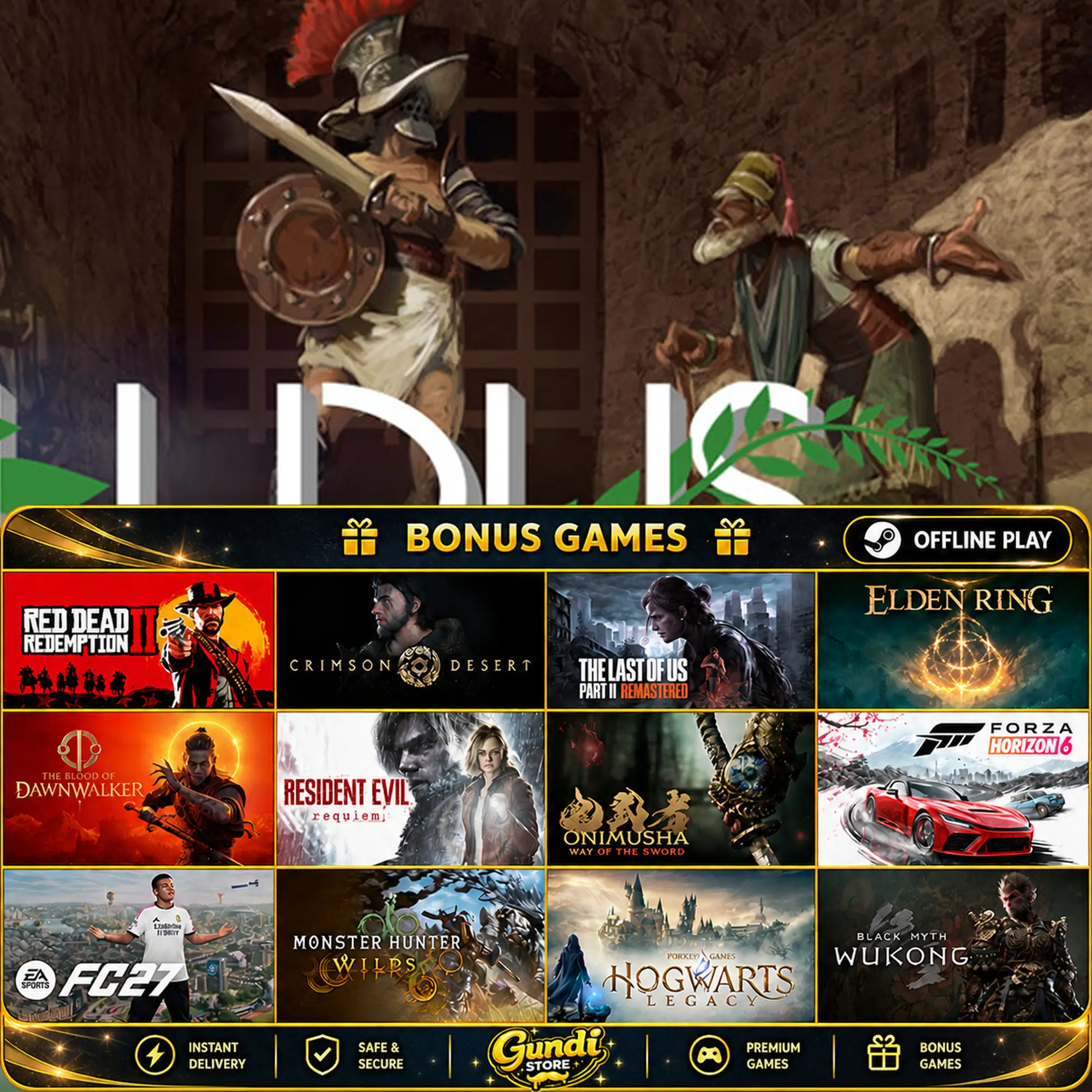 [AUTO CODE] - Ludus + BONUS GAME
