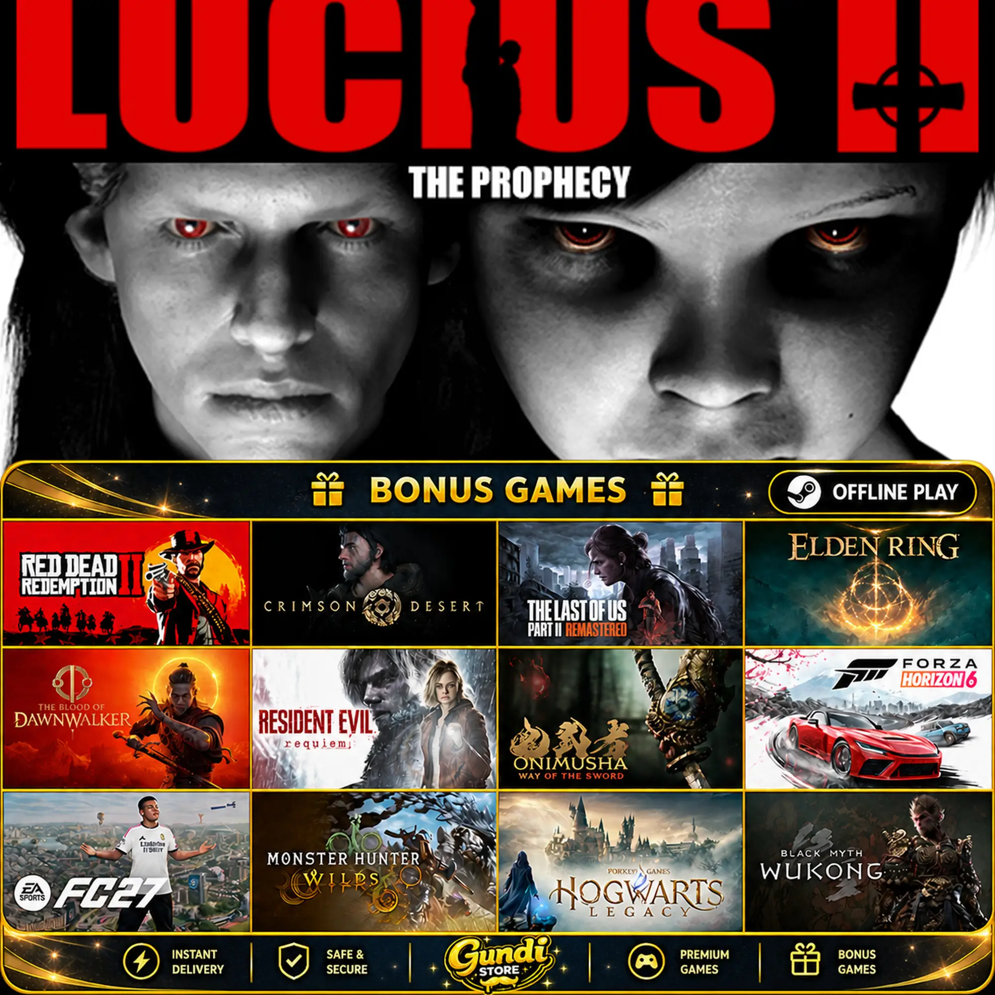 [AUTO CODE] - Lucius II + BONUS GAME