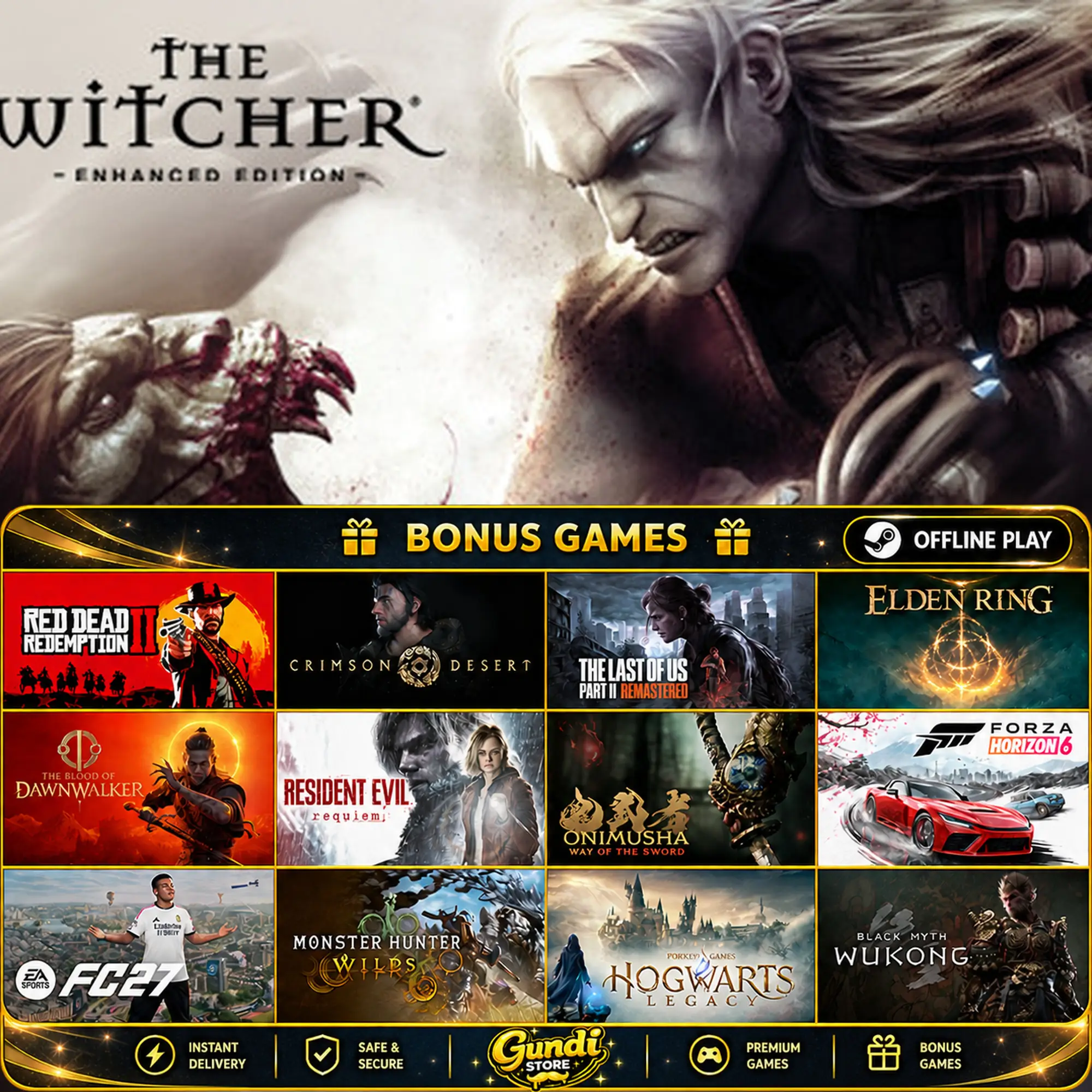 [AUTO CODE] - The Witcher_ Enhanced Edition Director's Cut + BONUS GAME