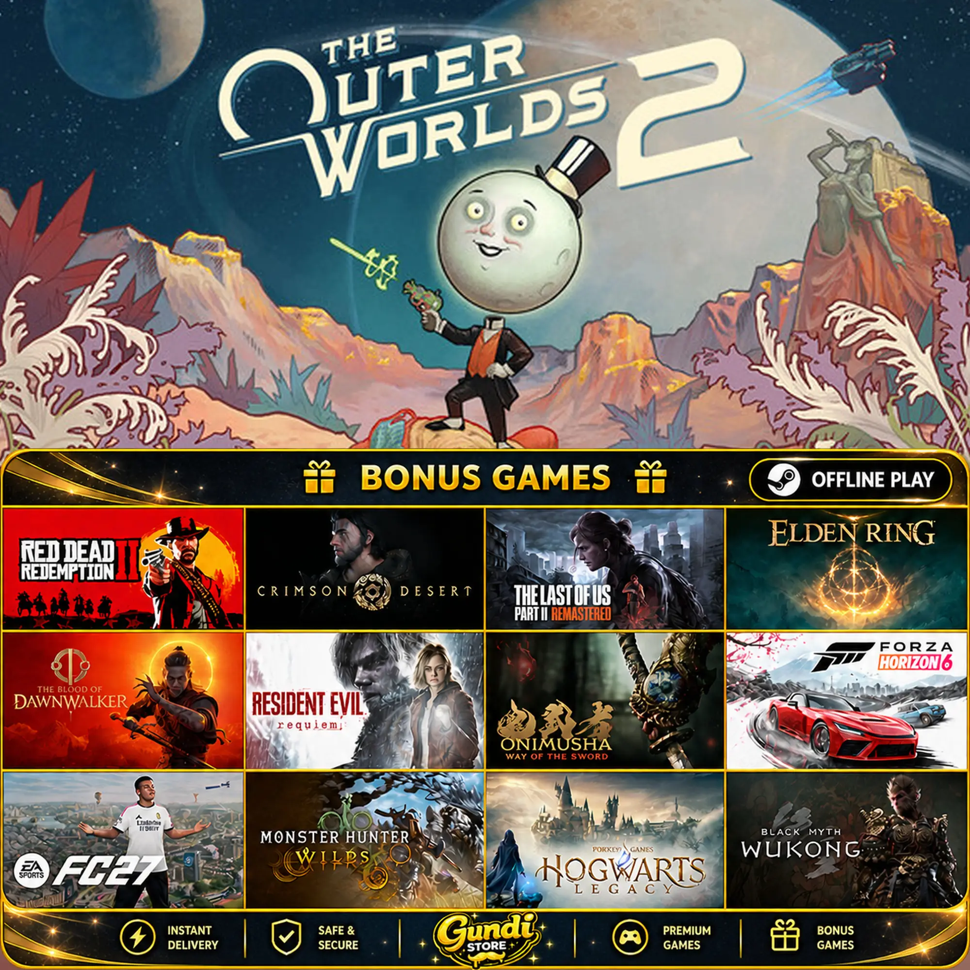 [AUTO CODE] - The Outer Worlds 2 + BONUS GAME
