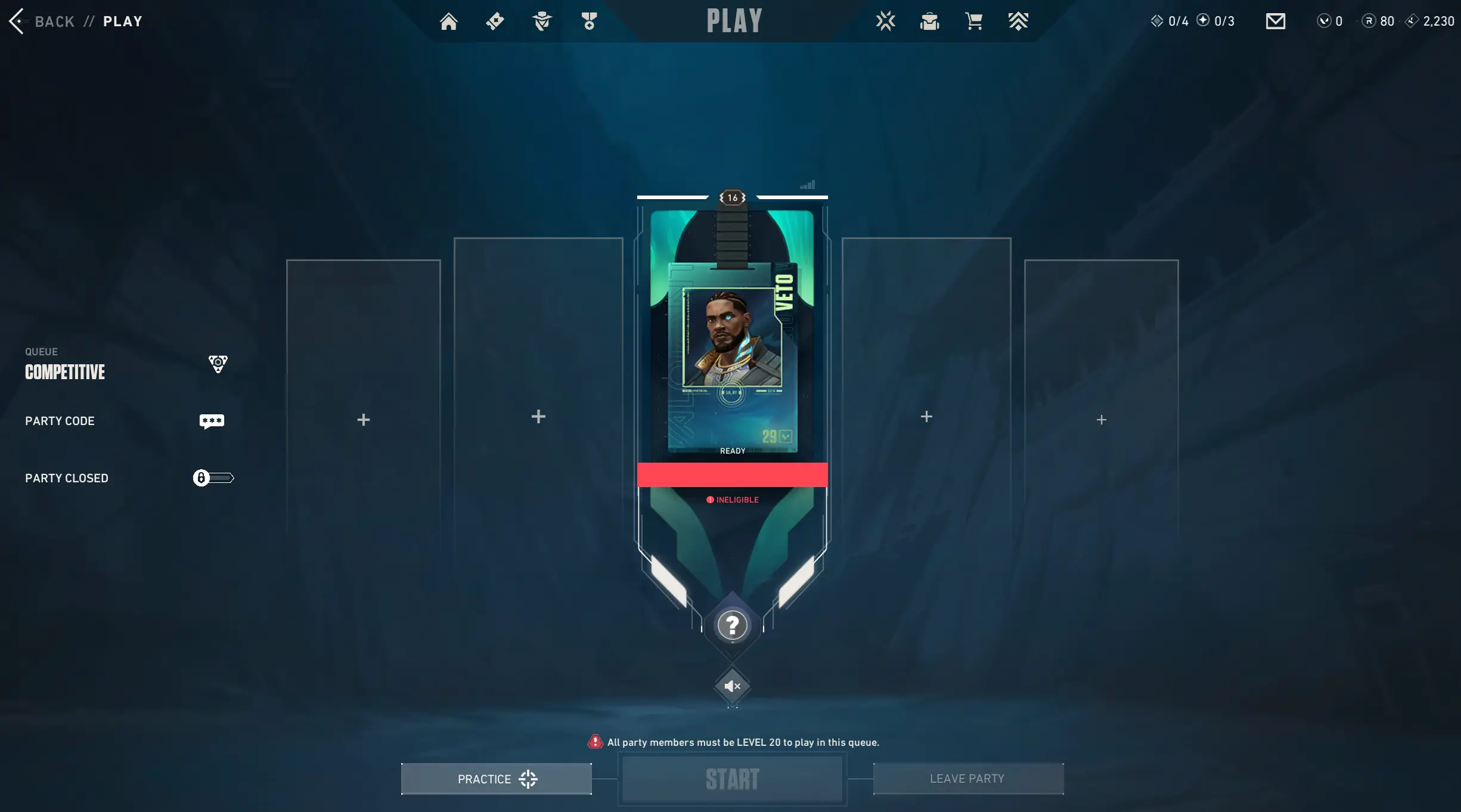 8 Agents - Not Ranked Ready - 16 LVL - Full Acces