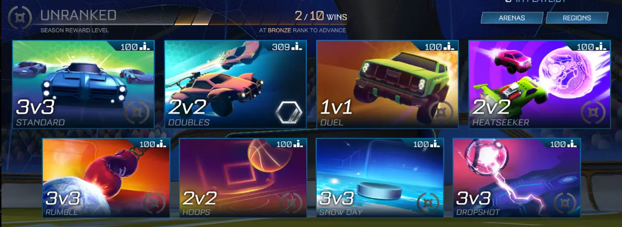 Rocket League - Season 23 Silver - 2V2 Rank Silver - Level 20 - Epic Games & PSN - Full Access