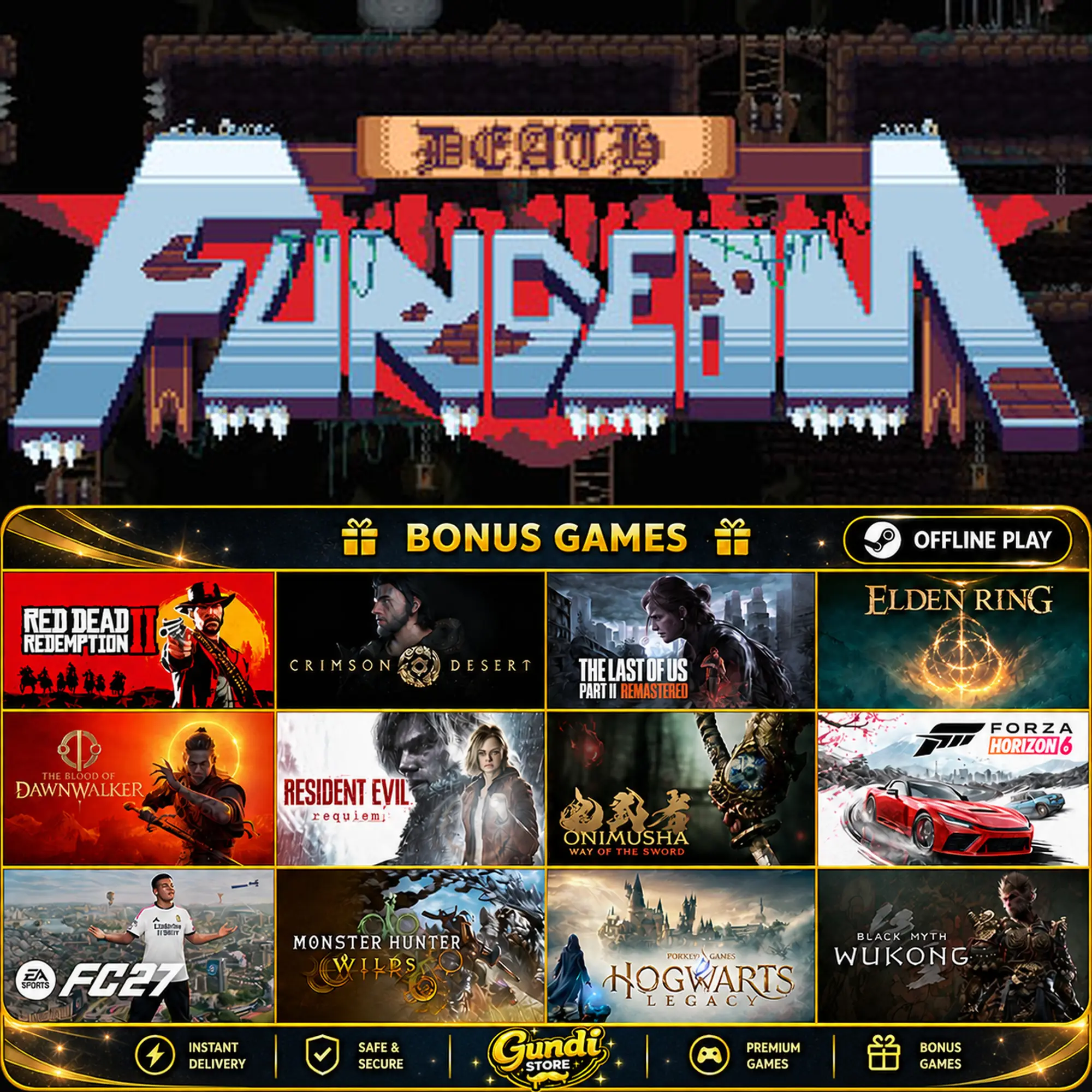 [AUTO CODE] - Death Fungeon + BONUS GAME