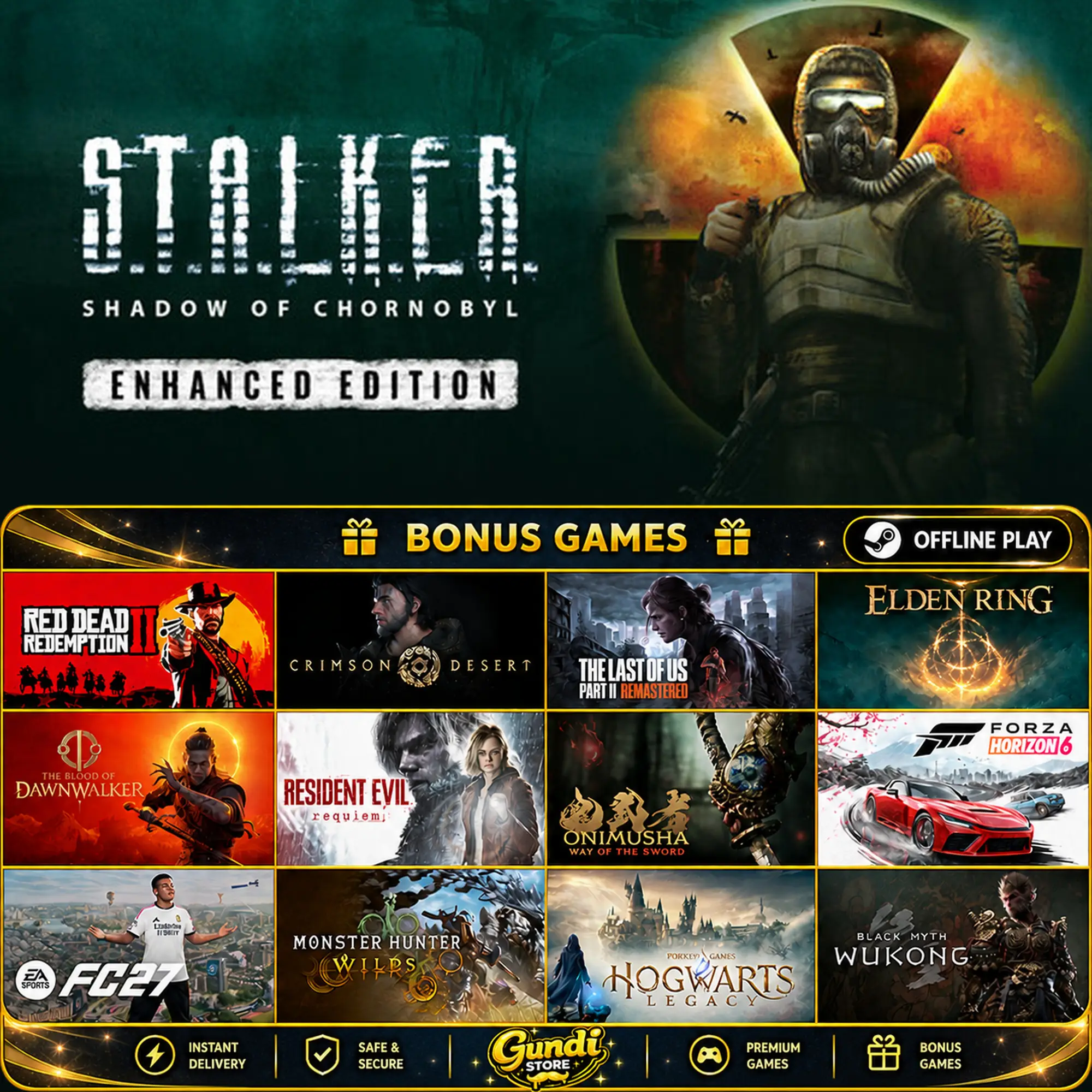 [AUTO CODE] - S.T.A.L.K.E.R._ Shadow of Chornobyl + BONUS GAME