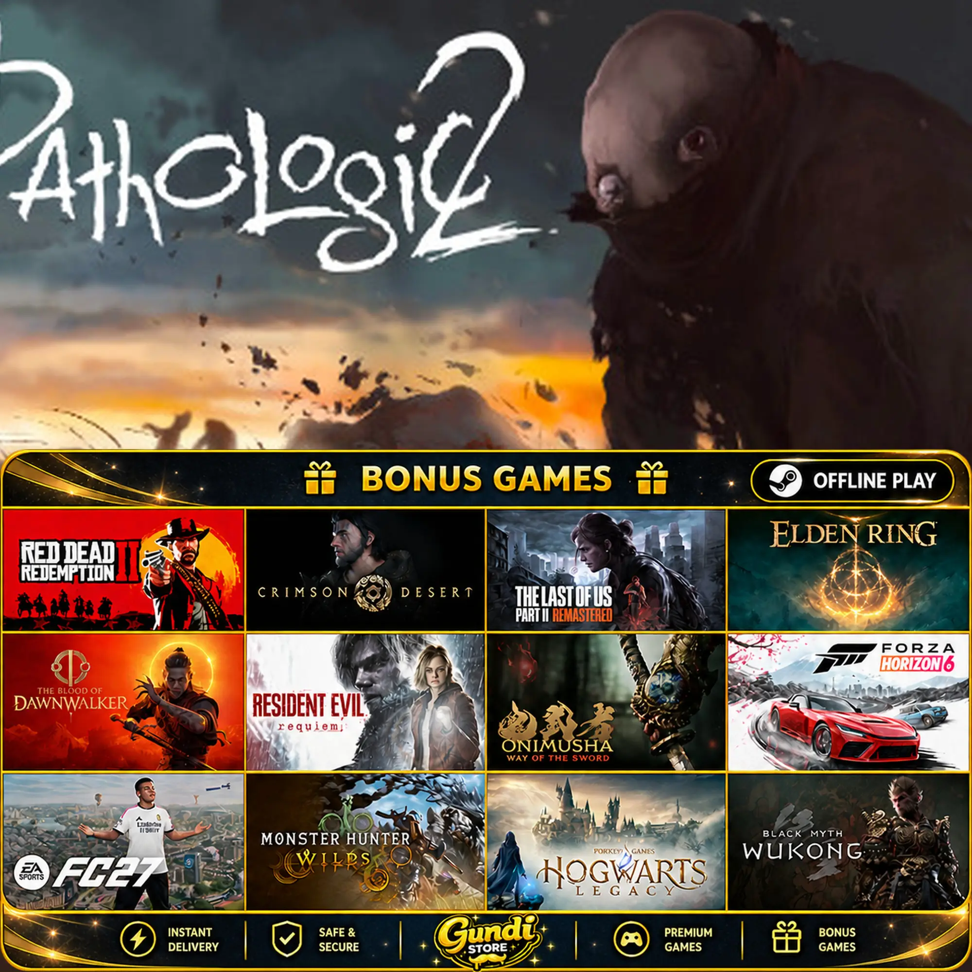 [AUTO CODE] - Pathologic 2 + BONUS GAME