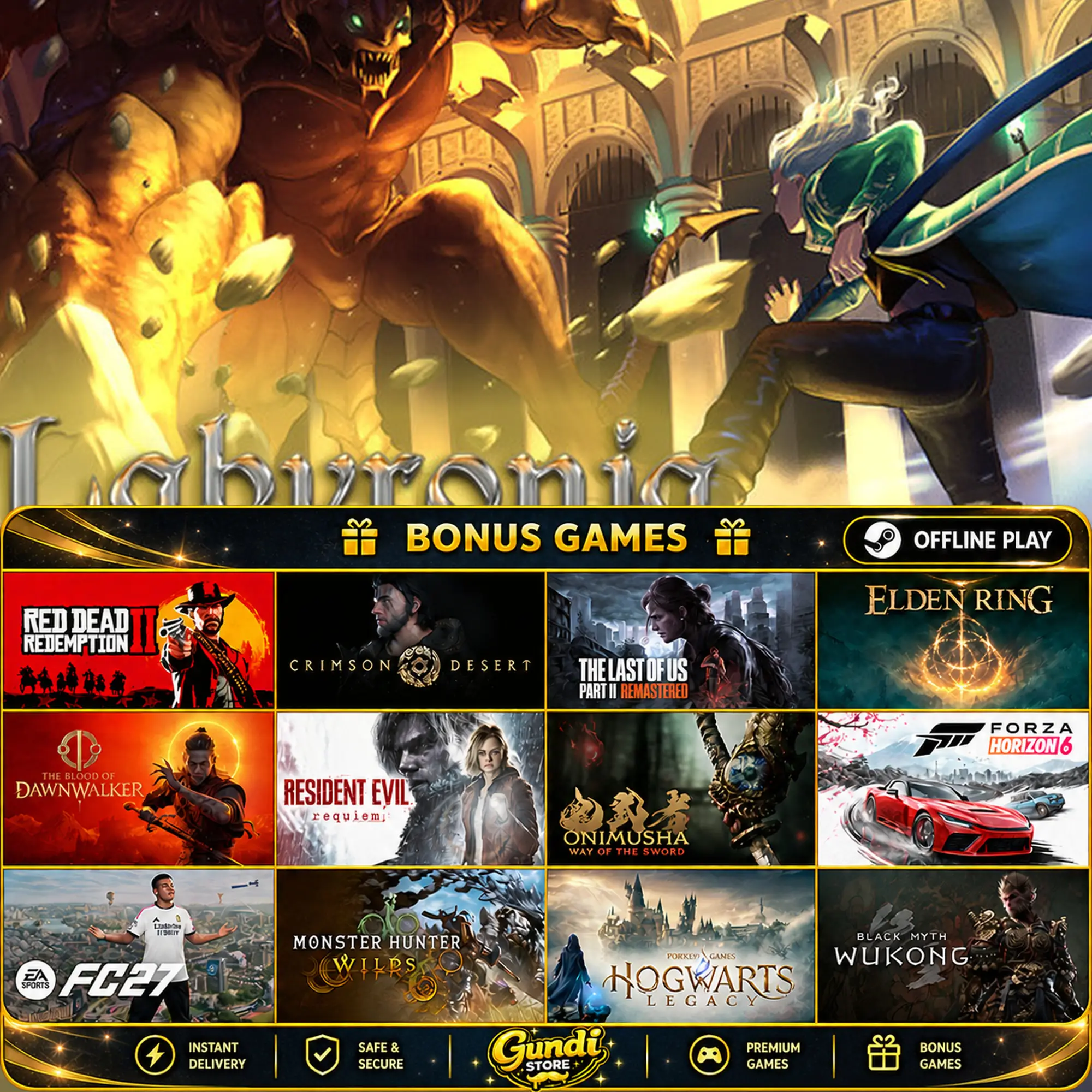 [AUTO CODE] - Labyronia RPG + BONUS GAME