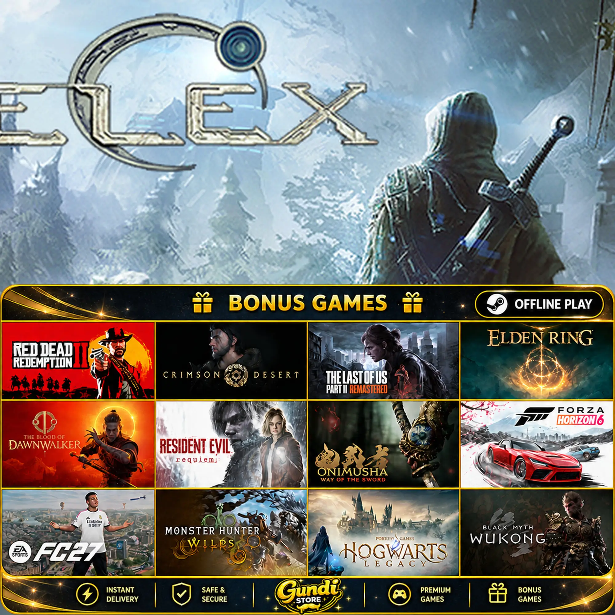 [AUTO CODE] - ELEX + BONUS GAME
